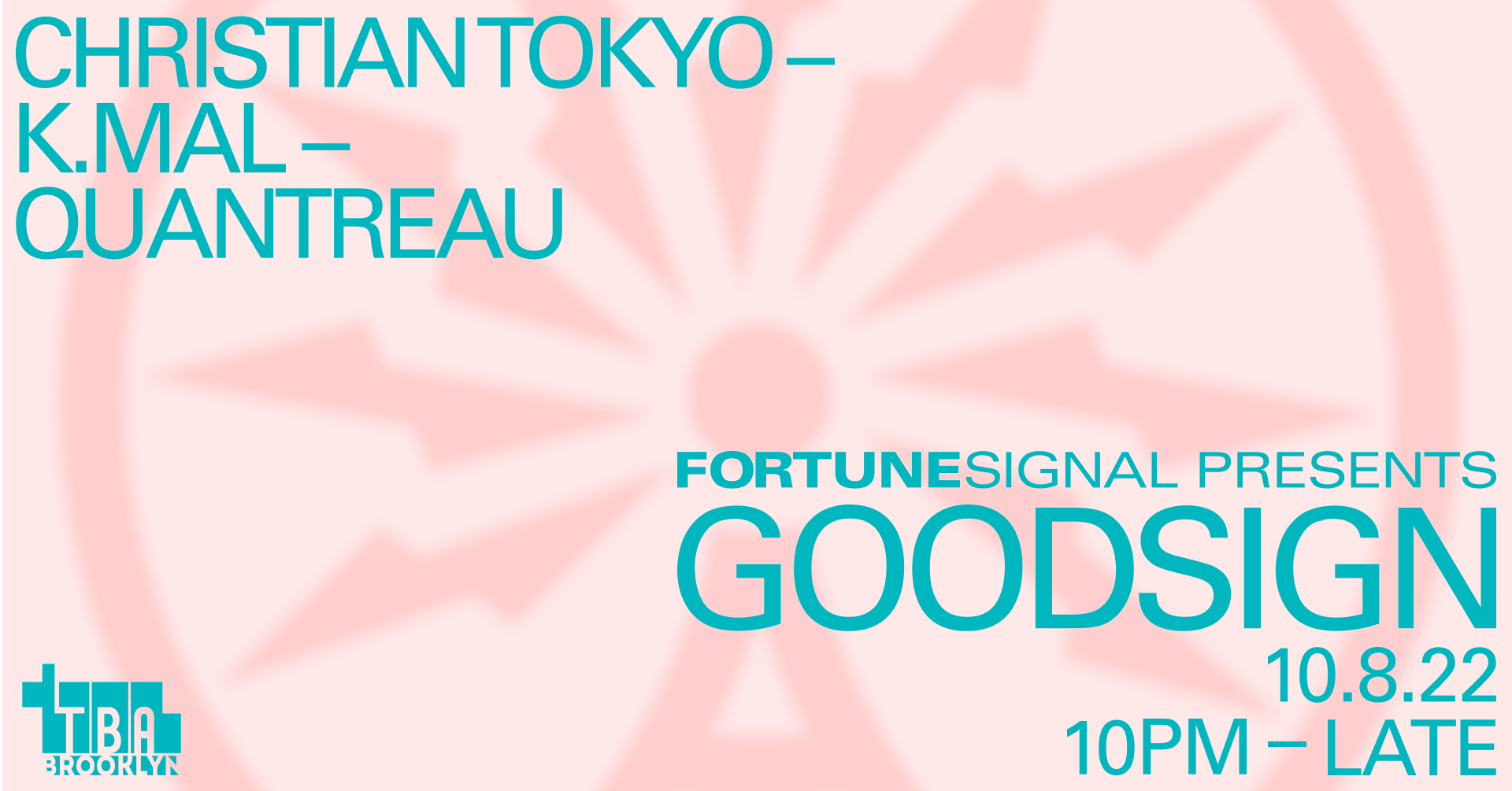 Goodsign: Christian Tokyo, K.Mal, Quantreau Cover