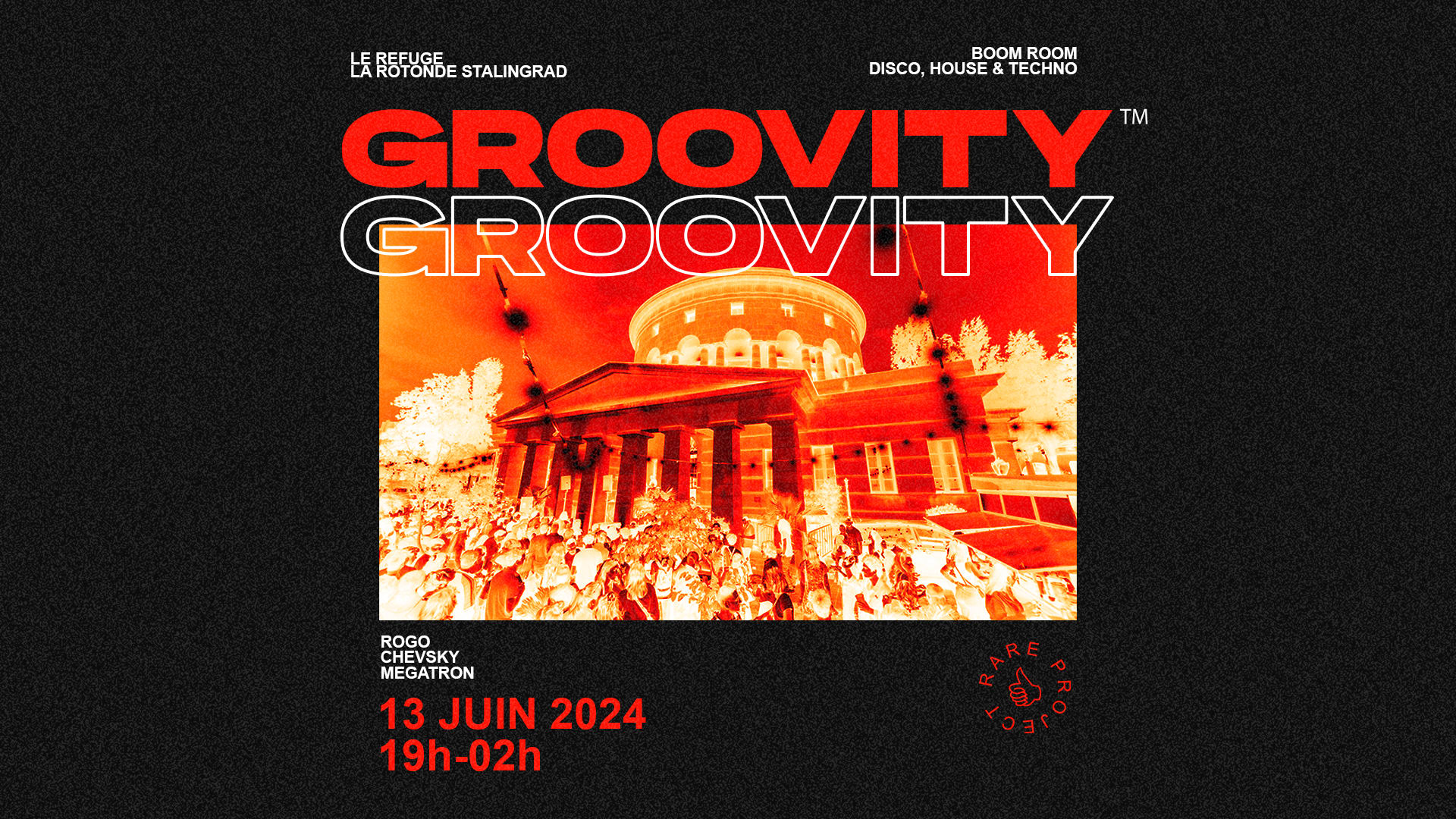 Groovity @ La Rotonde Stalingrad Cover