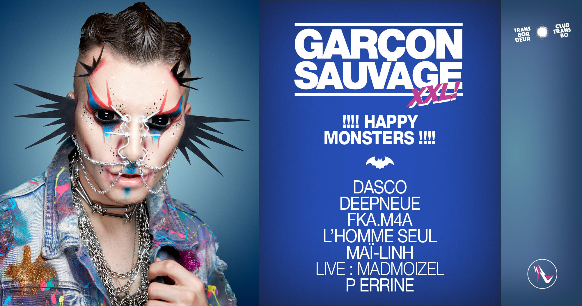 Garçon Sauvage Xxl - Happy Monsters - Halloween Édition Cover