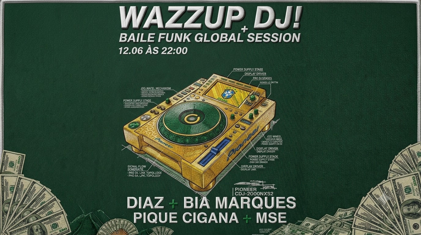 Wazzup Dj! + Baile Funk Global Session Cover