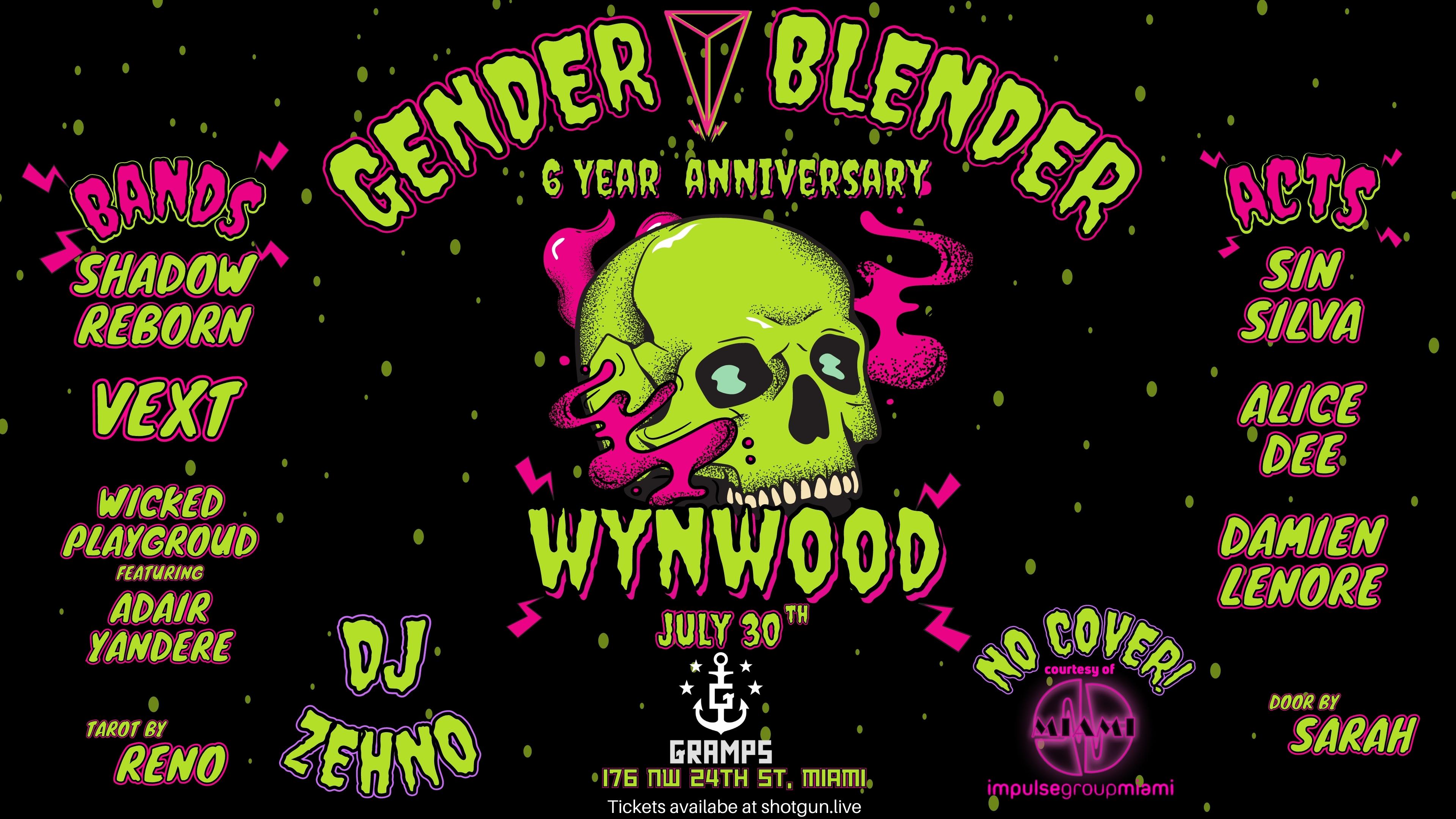 Gender Blender - 6yr Anniversary Cover