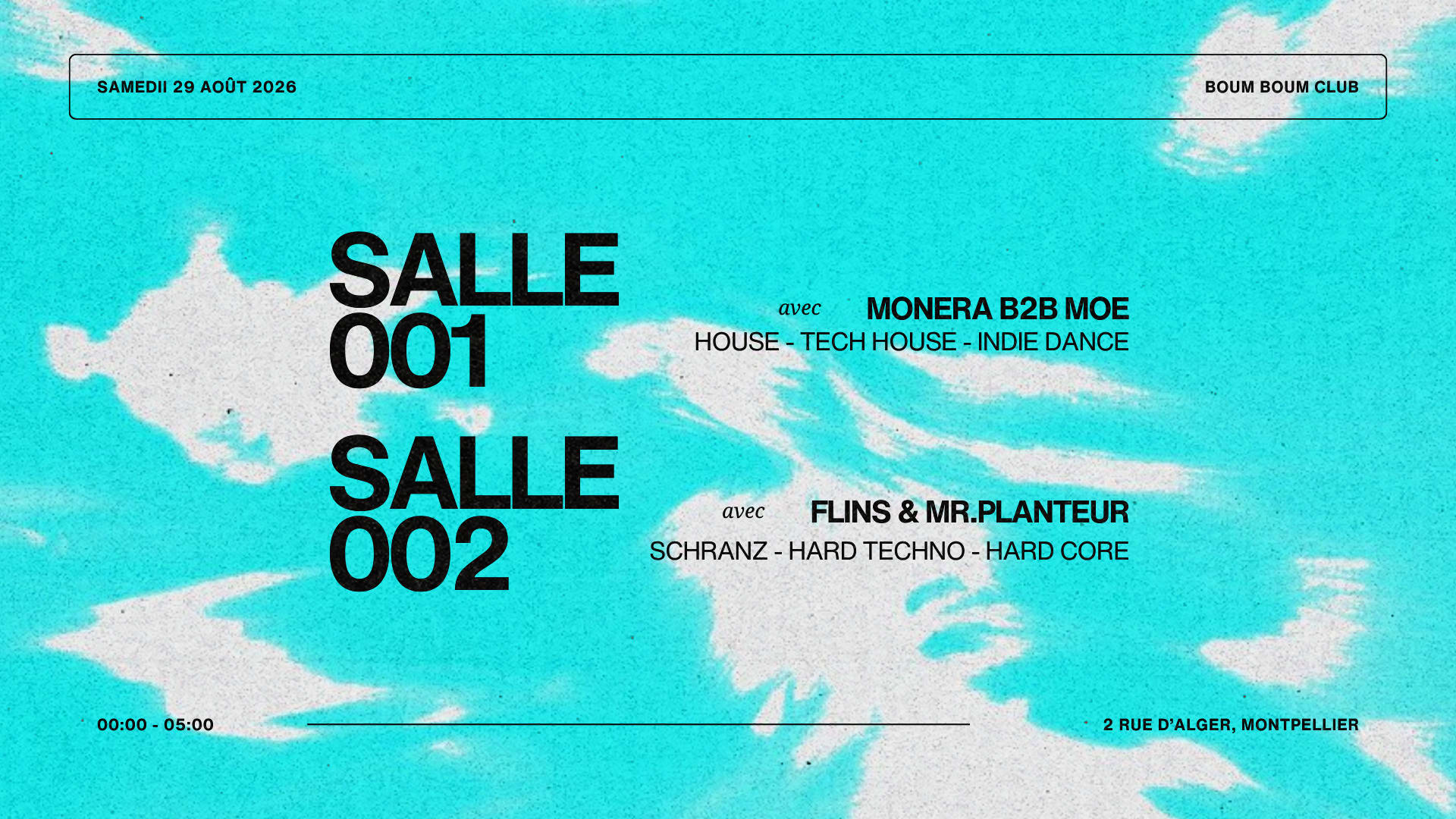 Boum Boum : 2 Salles, 2 Ambiances Cover