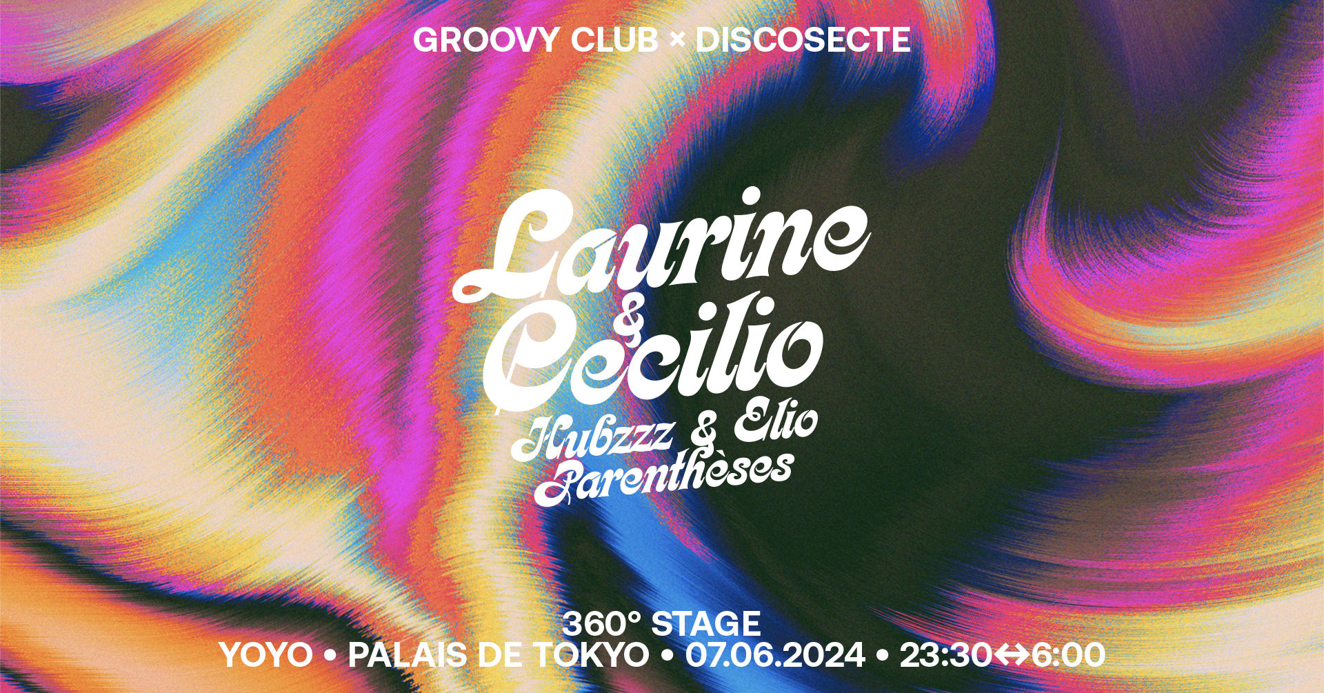 Discosecte X Groovy: Laurine & Cecilio & Parenth(E)Ses @Yoyo Cover