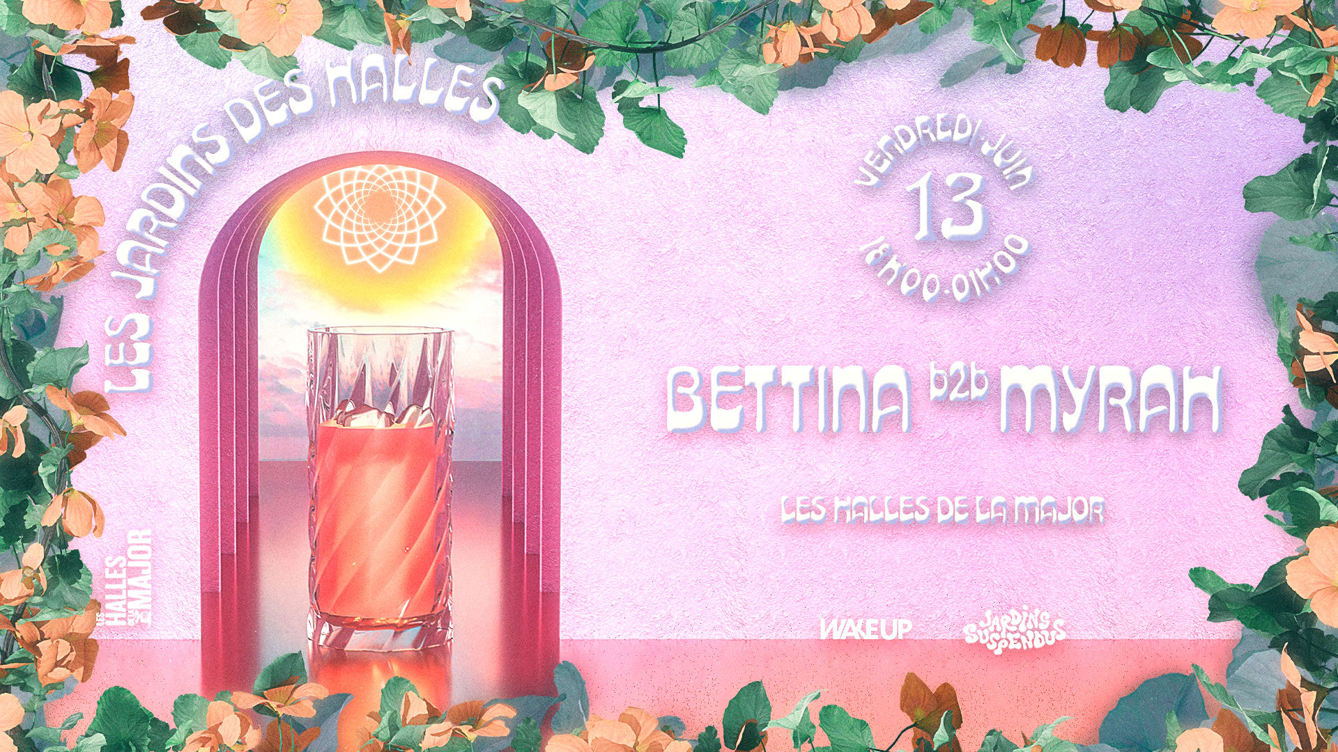 Jardins Des Halles : Bettina B2b Myrah Cover
