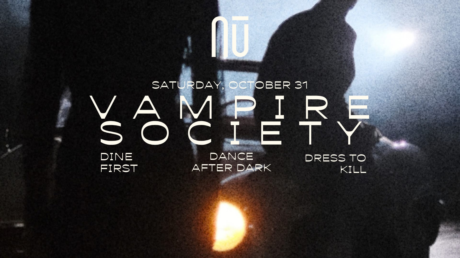 Vampire Society — Halloween At Nū Cover