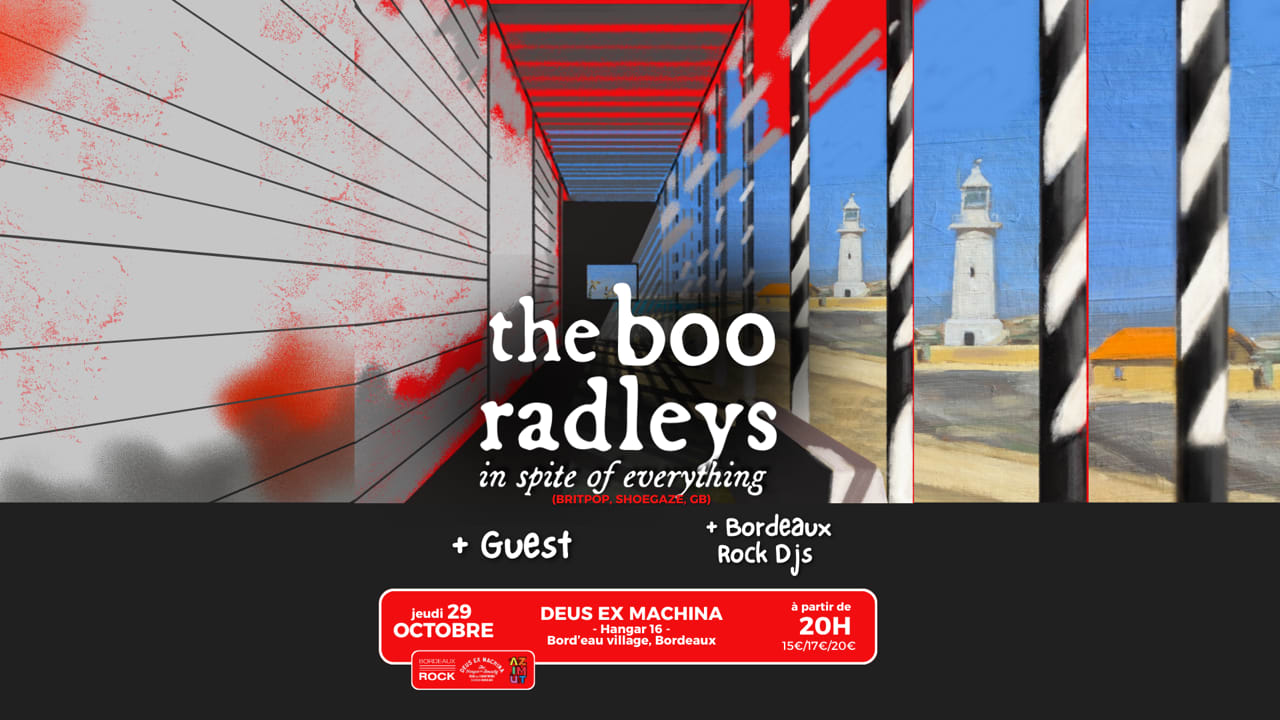 The Boo Radleys 29 Octobre Bordeaux Cover