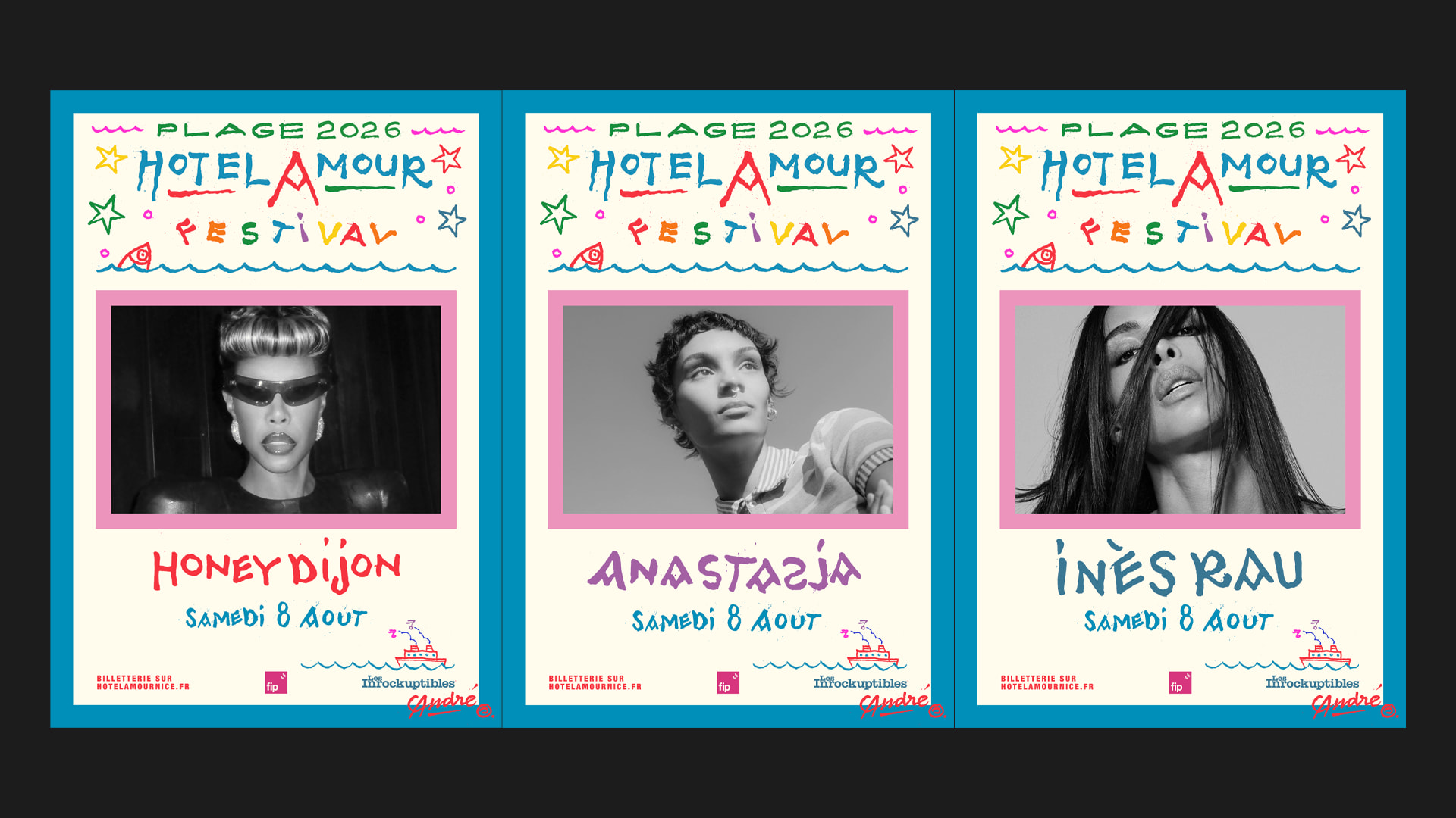 Honey Dijon, Anastazja, Inès Rau, Nicolas Dermen Cover