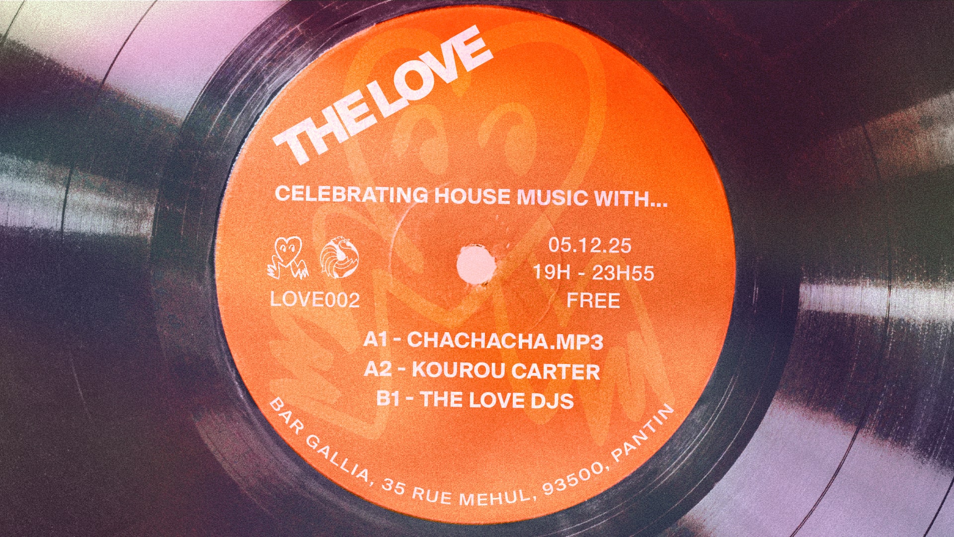 The Love 002: Chachacha.Mp3, Kourou Carter, The Love Djs Cover