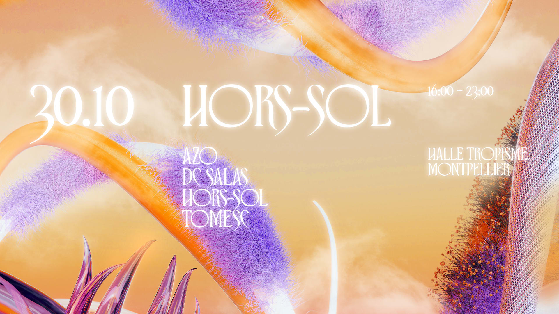 Hors-Sol X Halle Tropisme — Azo, DC Salas, Hors-Sol, Tomesc Cover