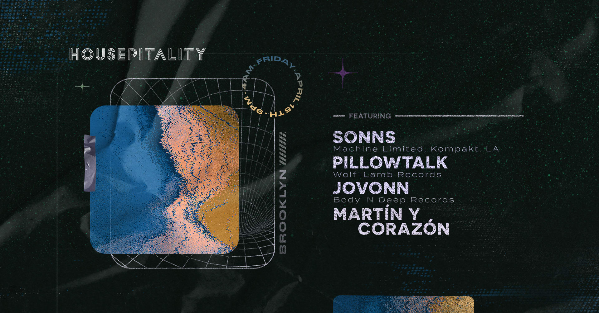 Housepitality Bk: Sonns, Pillowtalk, Jovonn, Martín Y Corazón Cover