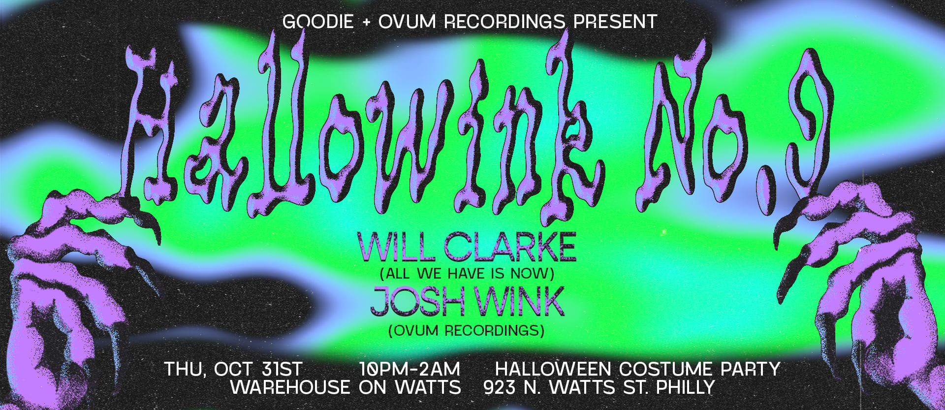 Hallowink No.9 : Will Clarke, Josh Wink Cover