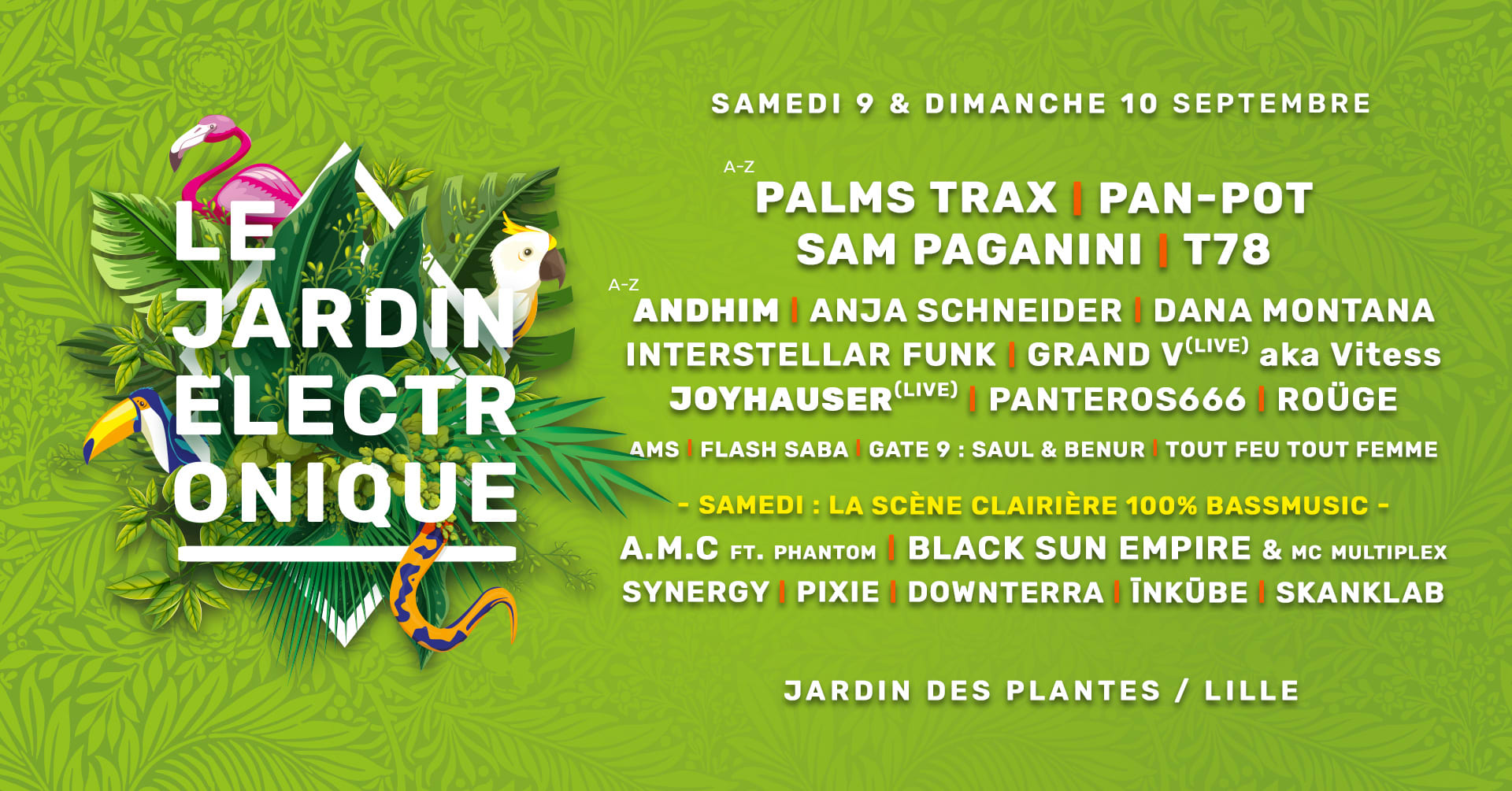 Le Jardin Electronique 2023 - Lille Cover