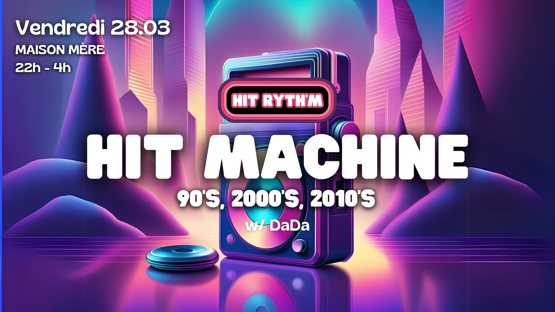 Hit Machine 90's, 2000's & 2010's Cover