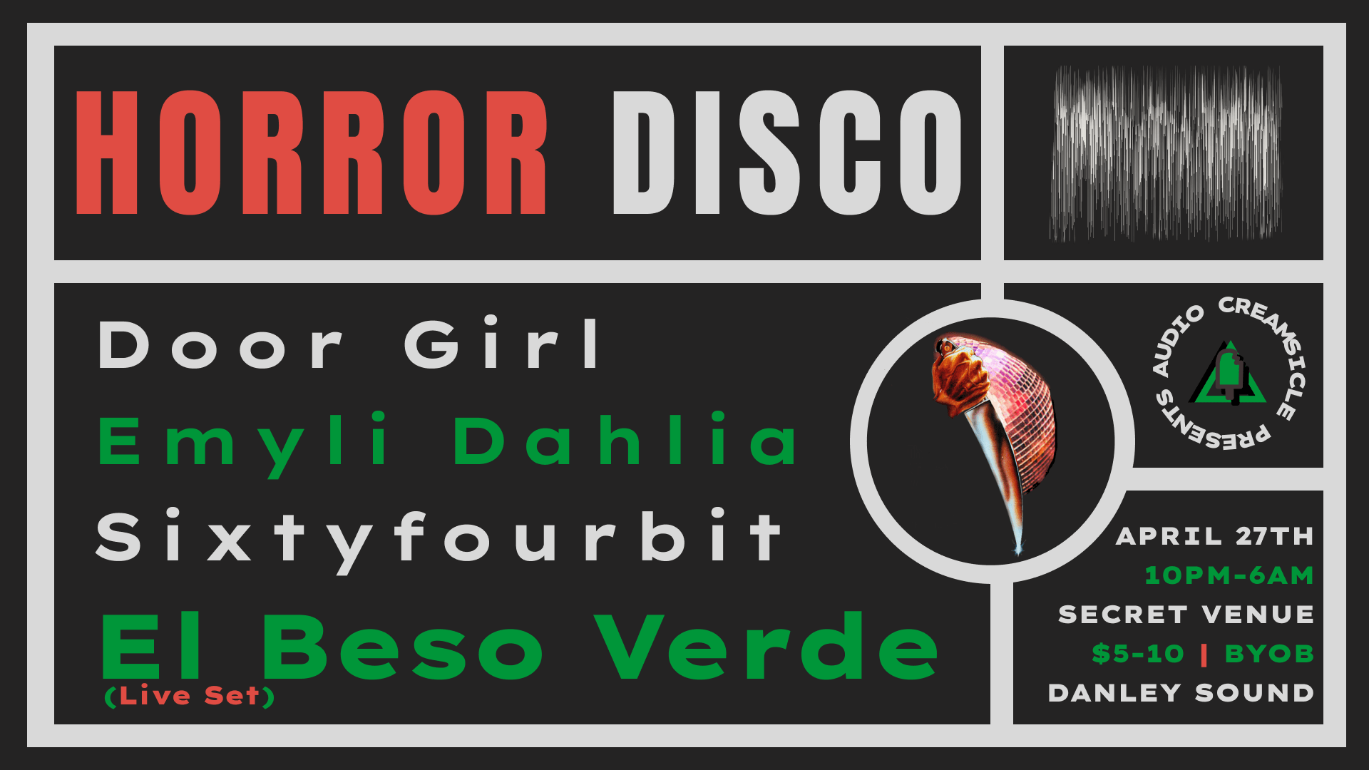 Horror Disco Cover