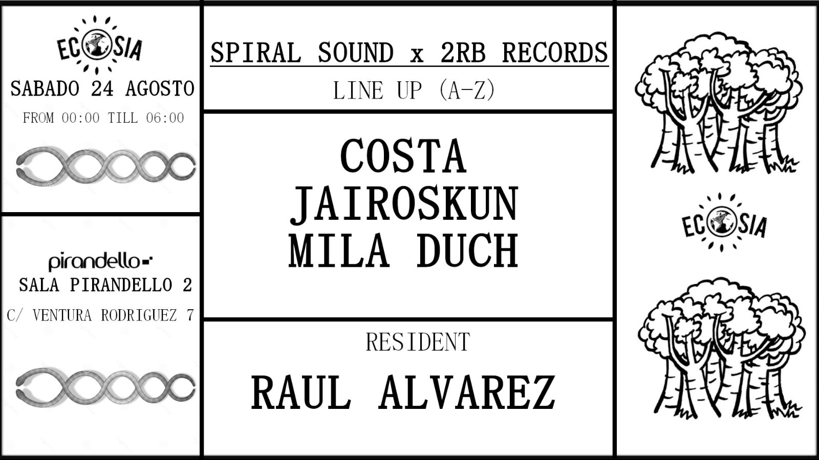 Entrada Gratis W/ Costa, Jairoskun, Mila Duch Y Raul Alvarez Cover