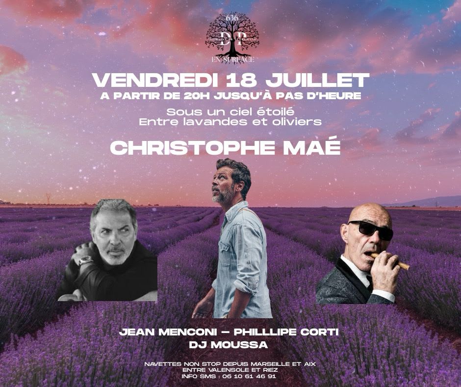 Christophe Mae - Jean Menconi - Philippe Corti Cover