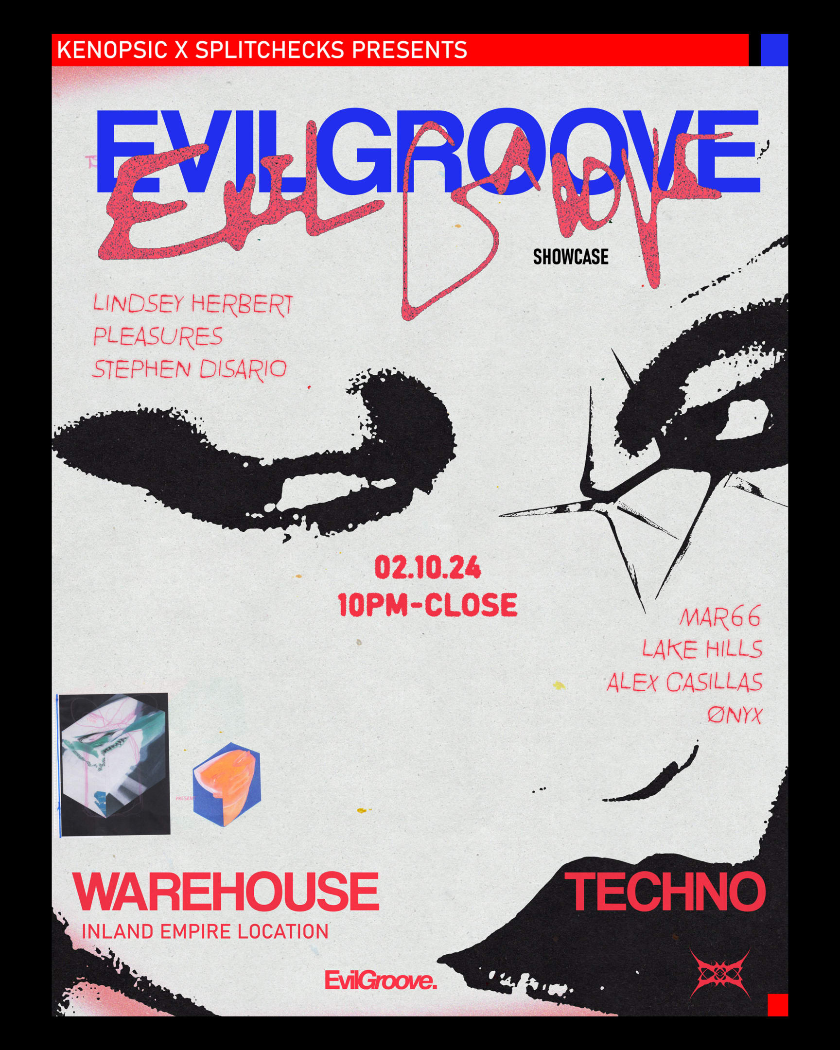 Kenopsic X Splitchecks Presents: Evilgroove Showcase Cover