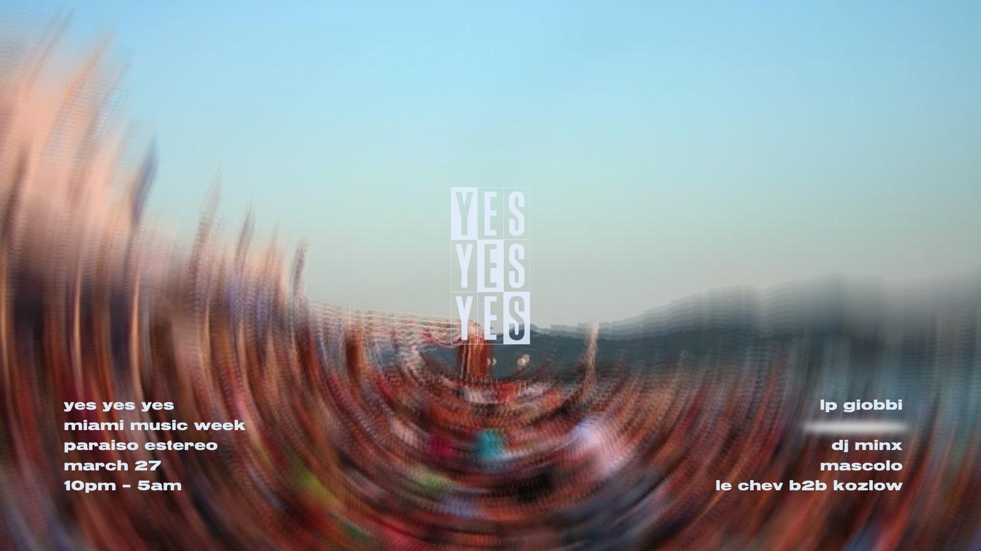 Lp Giobbi Presents Yes Yes Yes Cover