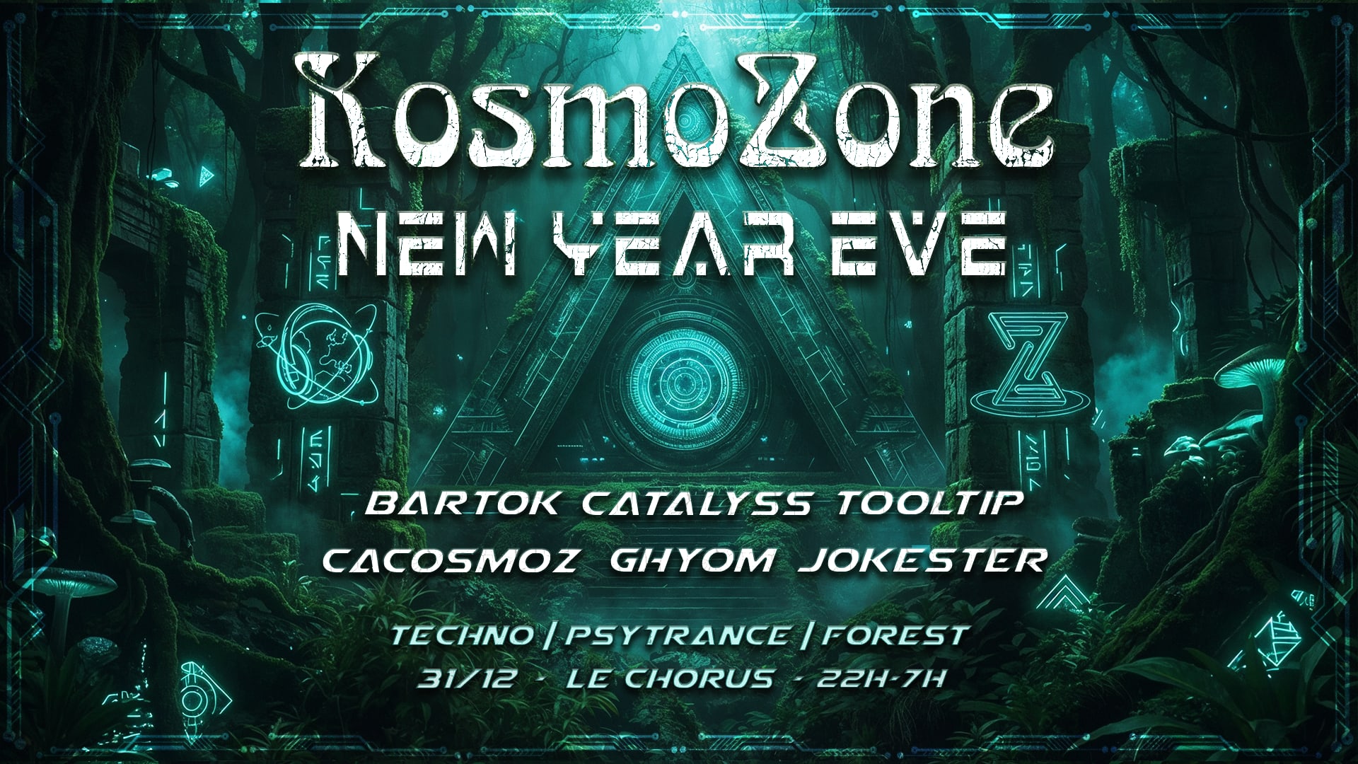 Kosmozone - New Year Eve Cover