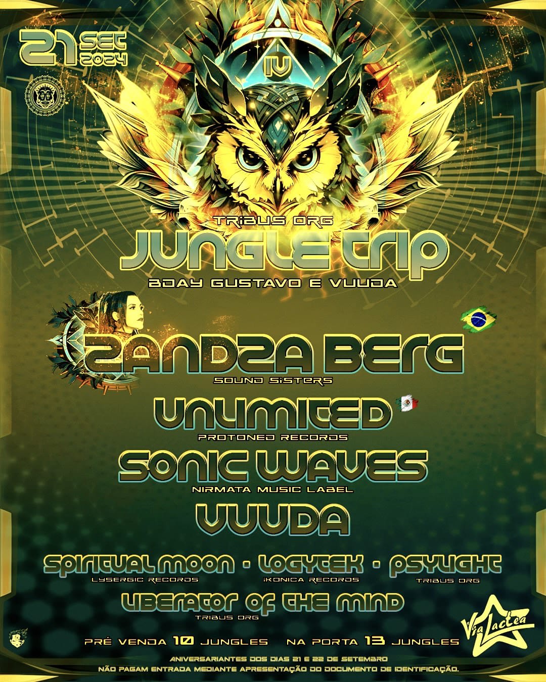Jungle Trip B-Day Gustavo E Vuuda Cover