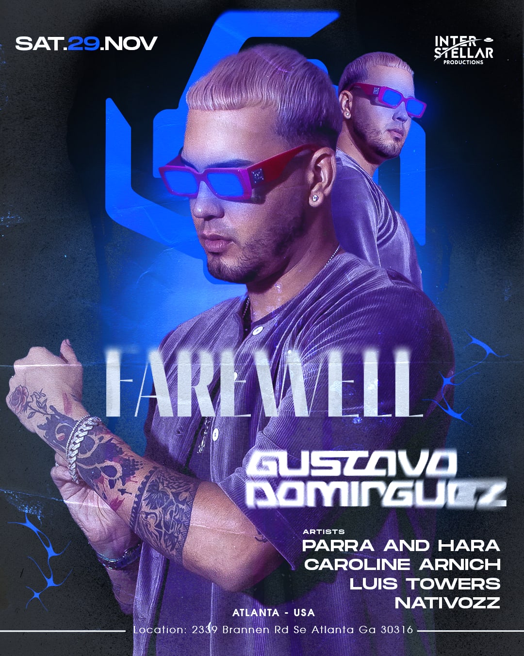 Farewell To Gustavo Dominguez Cover