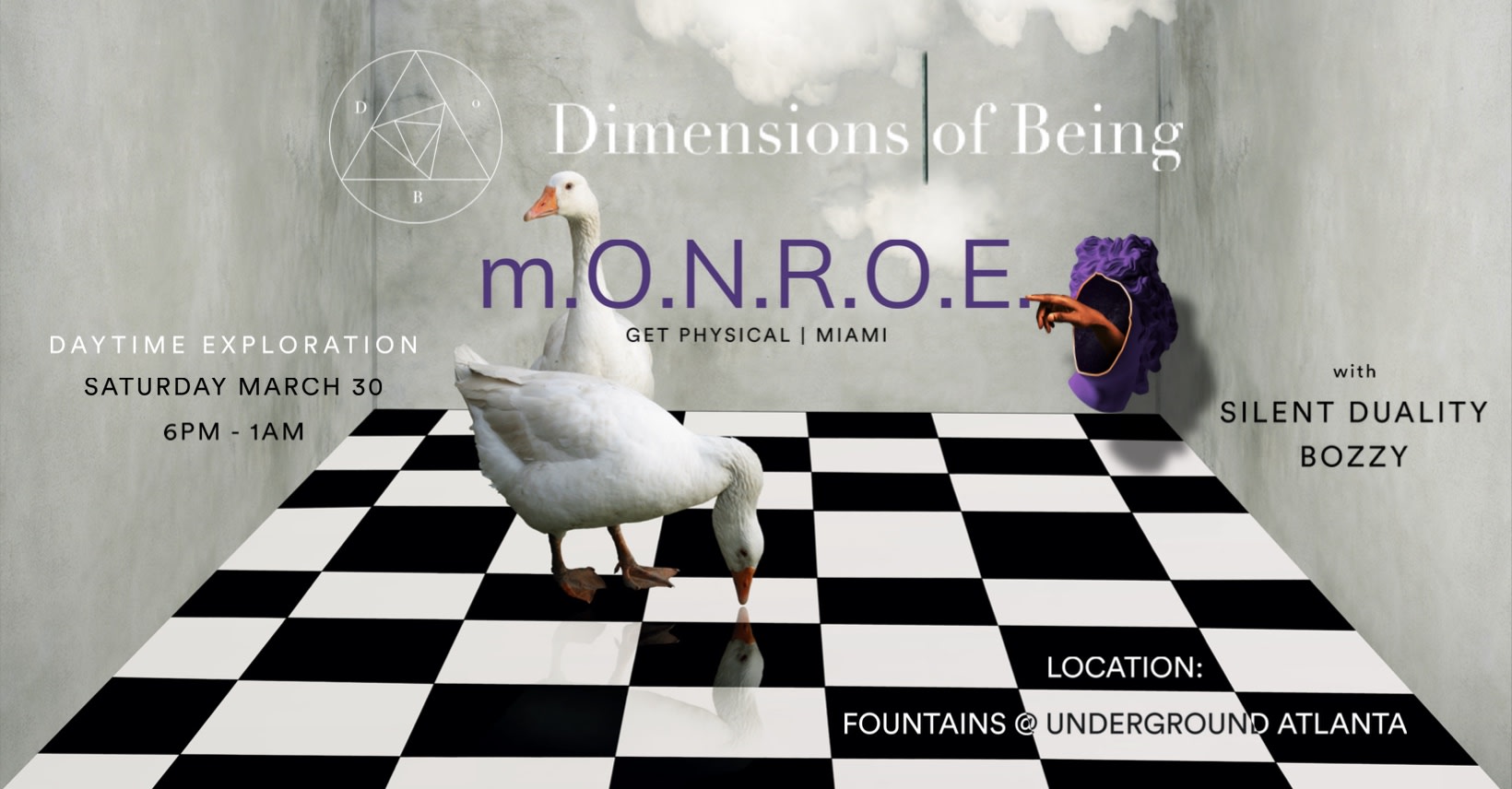 Dimensions Of Being : Daytime Exploration W/ M.O.N.R.O.E. Cover