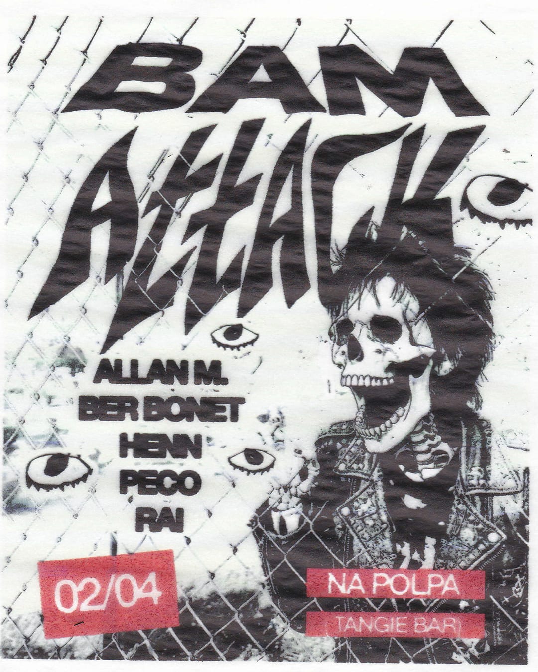 B.A.M Attack Vol.2 Cover