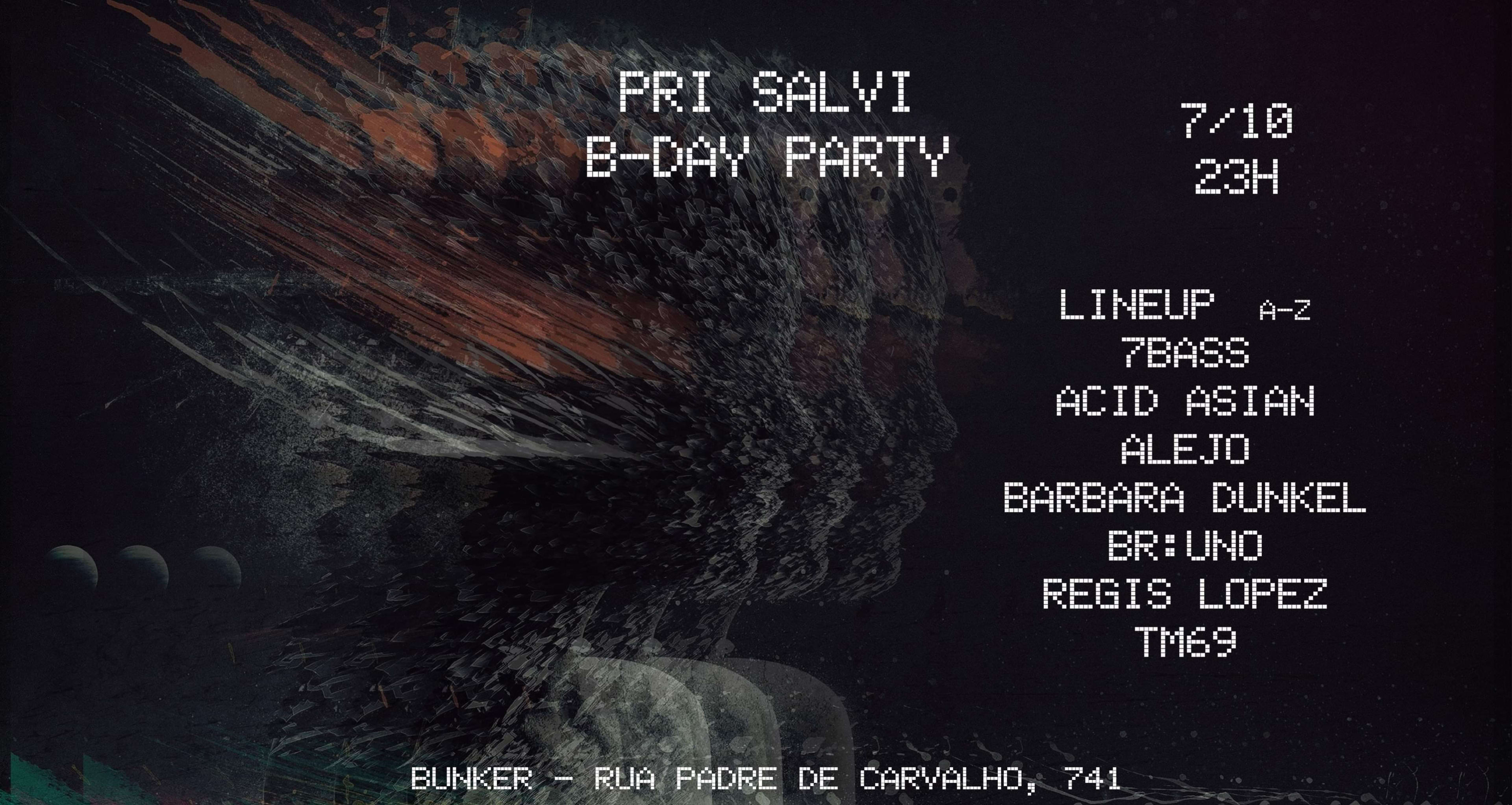 Pri Salvi Bday Party Cover