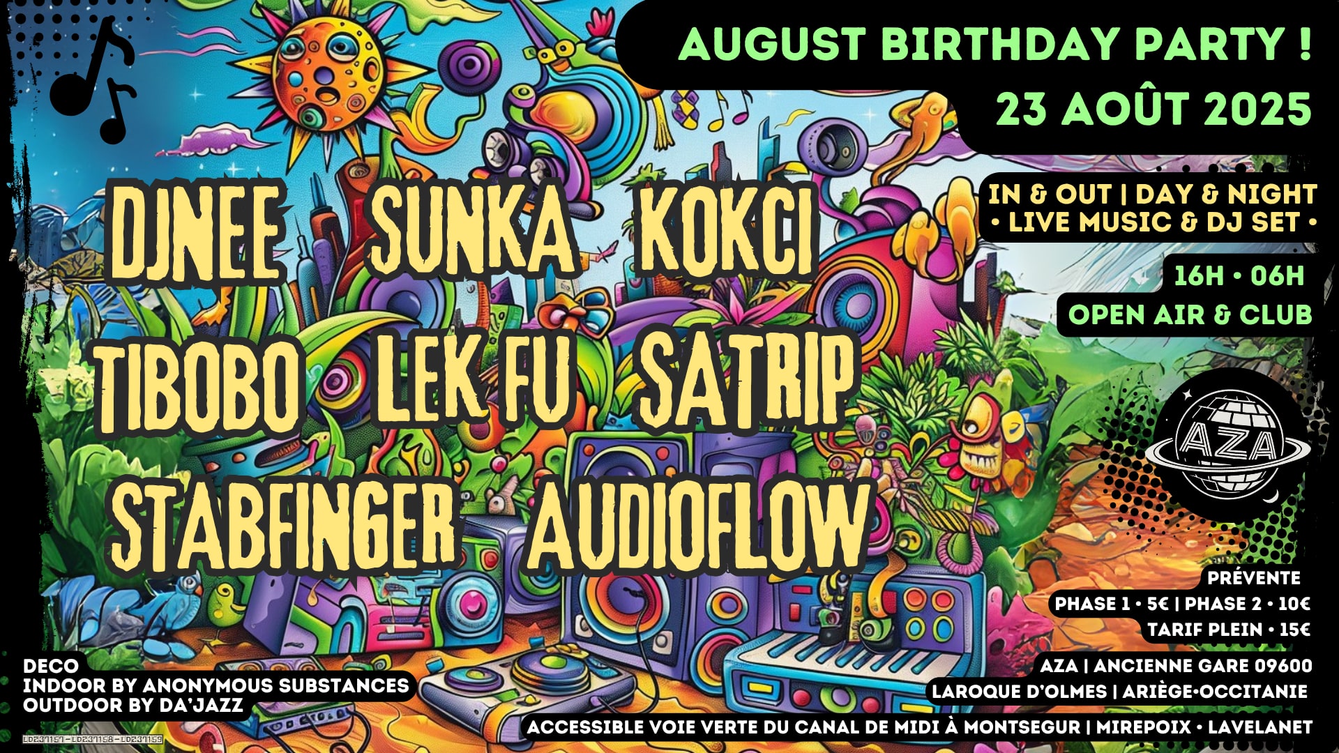 August Birthday Party | In&Out • Day&Night [23.08.25] Cover
