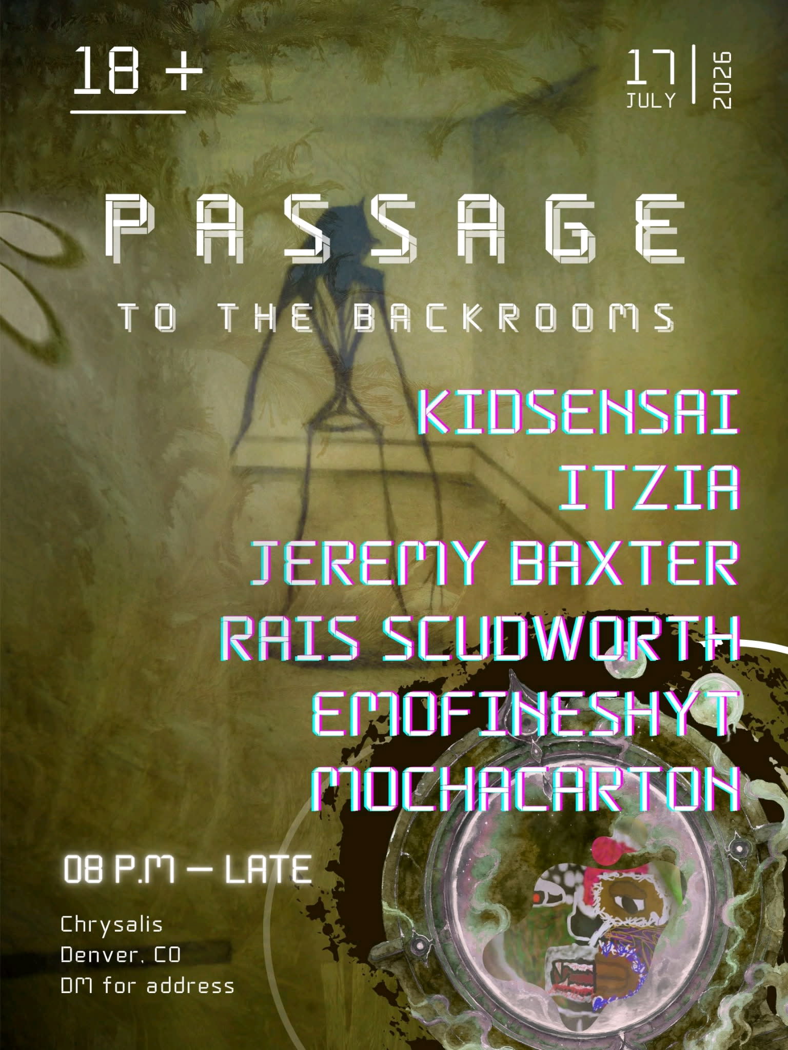 Passage To The Backrooms Cover