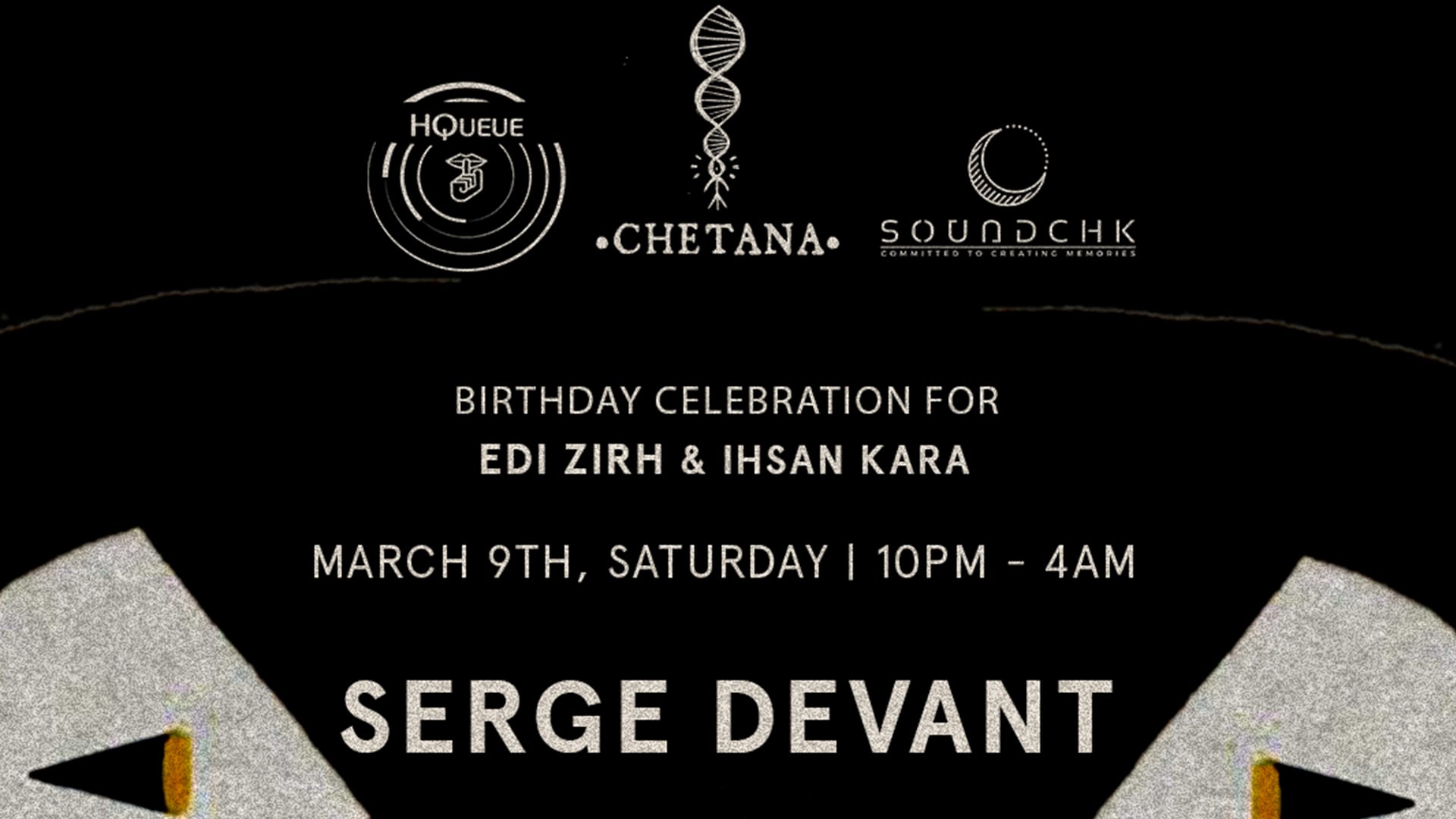 Chetana X Hqueue X Soundchk : Serge Devant Cover