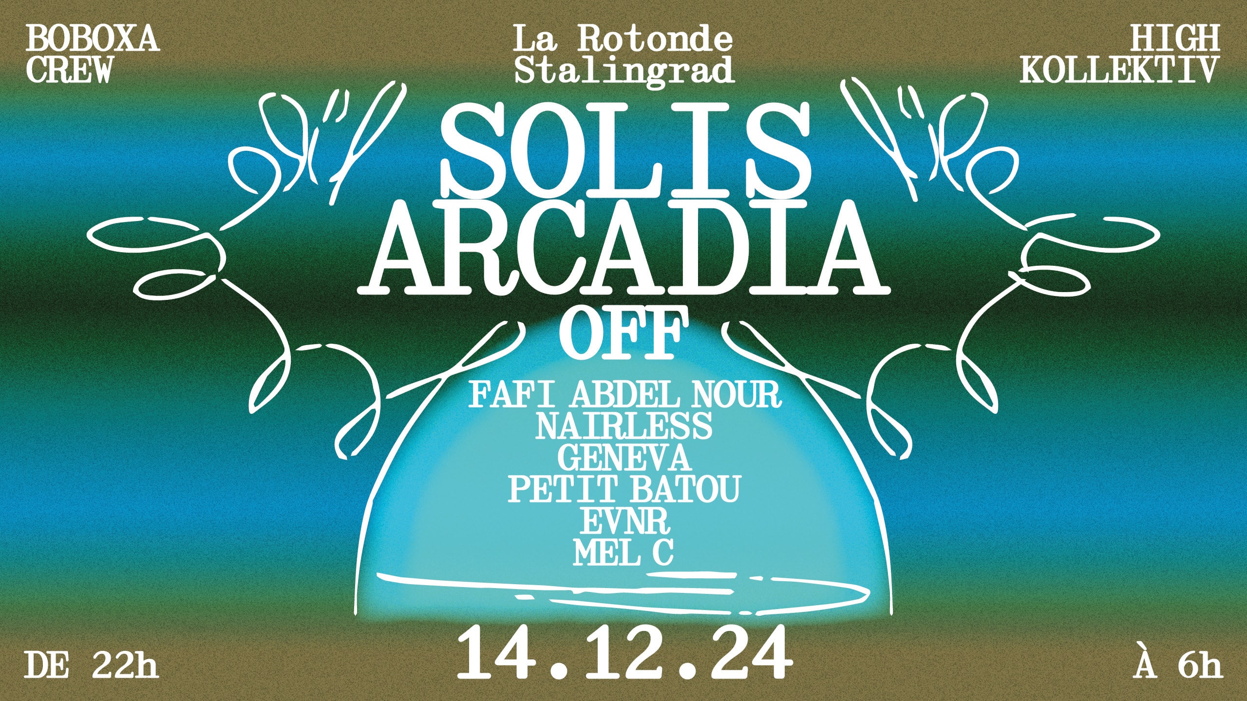 Solis Arcadia Off: Fafi Abdel Nour · Mel C · Nairless & More Cover