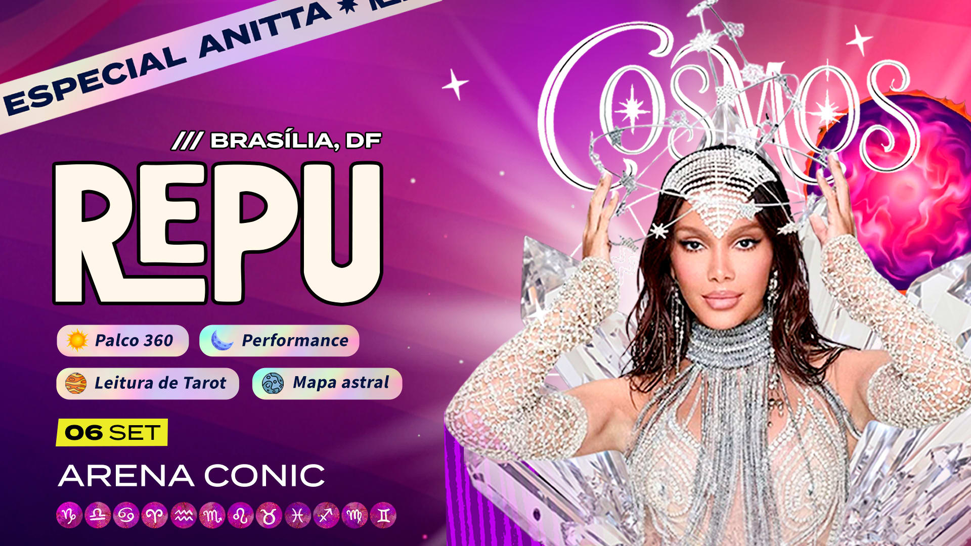 06/09: Repu: Ensaios Da Anitta - Edição Cosmos - Brasília Cover