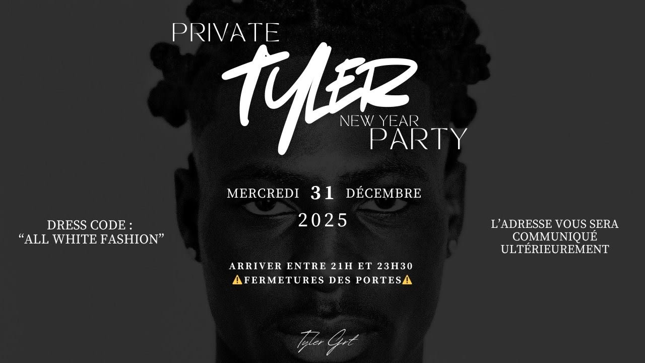 Tyler Private Party For The New Year Cover