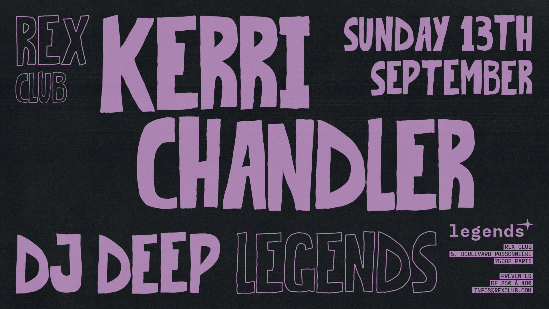 Legends: Kerri Chandler & Dj Deep Cover