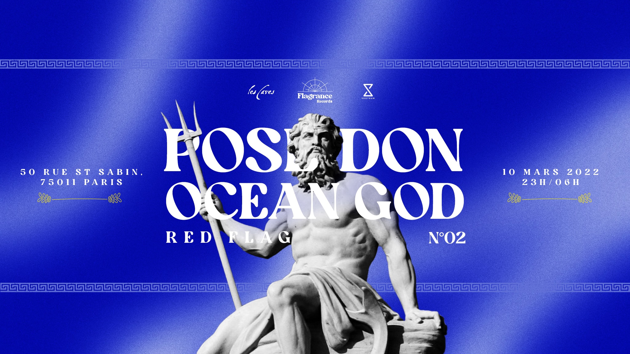 Red Flag #02 - Poseidon - Ocean God Cover