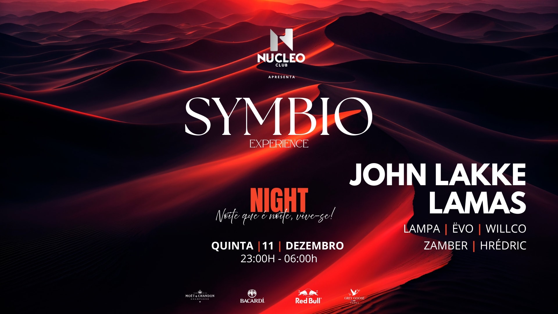Symbio Experience - Nigth - Núcleo Club Cover