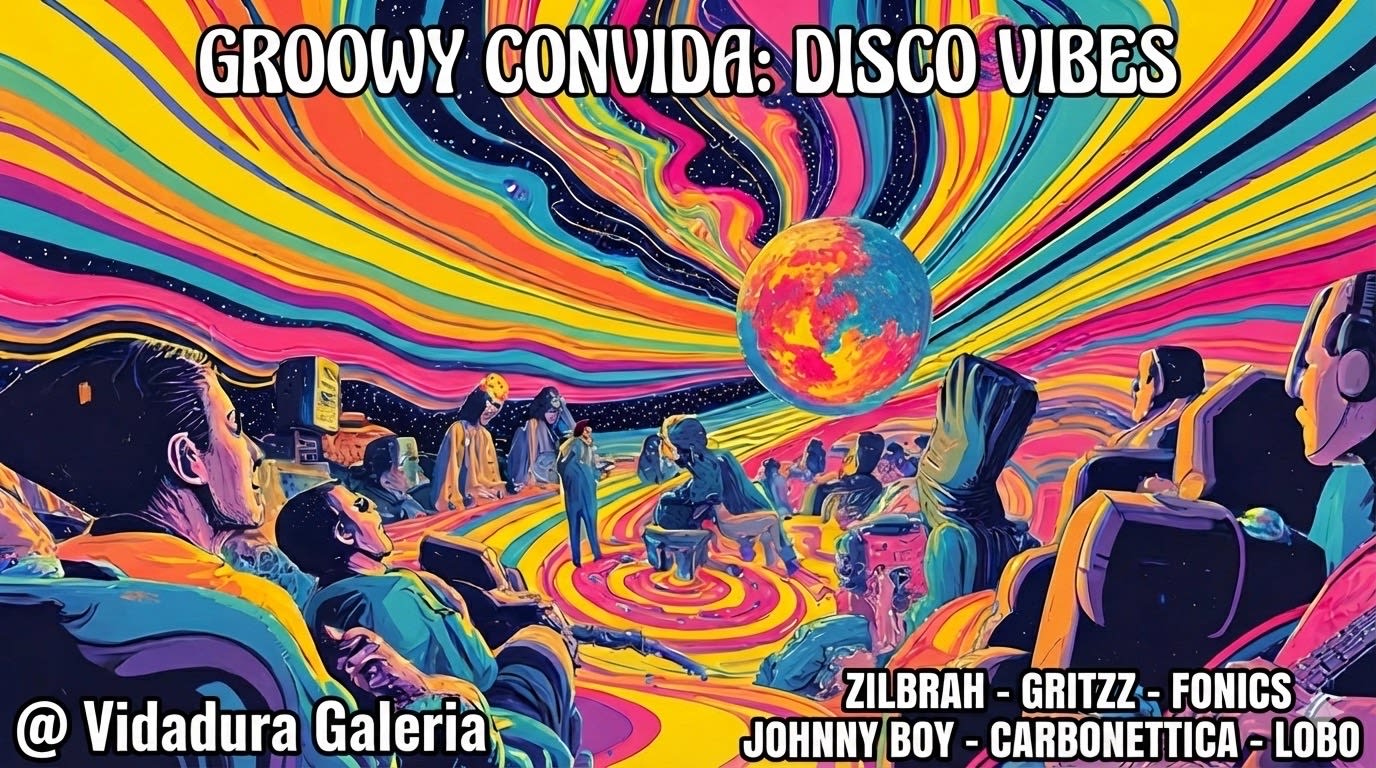 Groowy Convida: Disco Vibes Cover