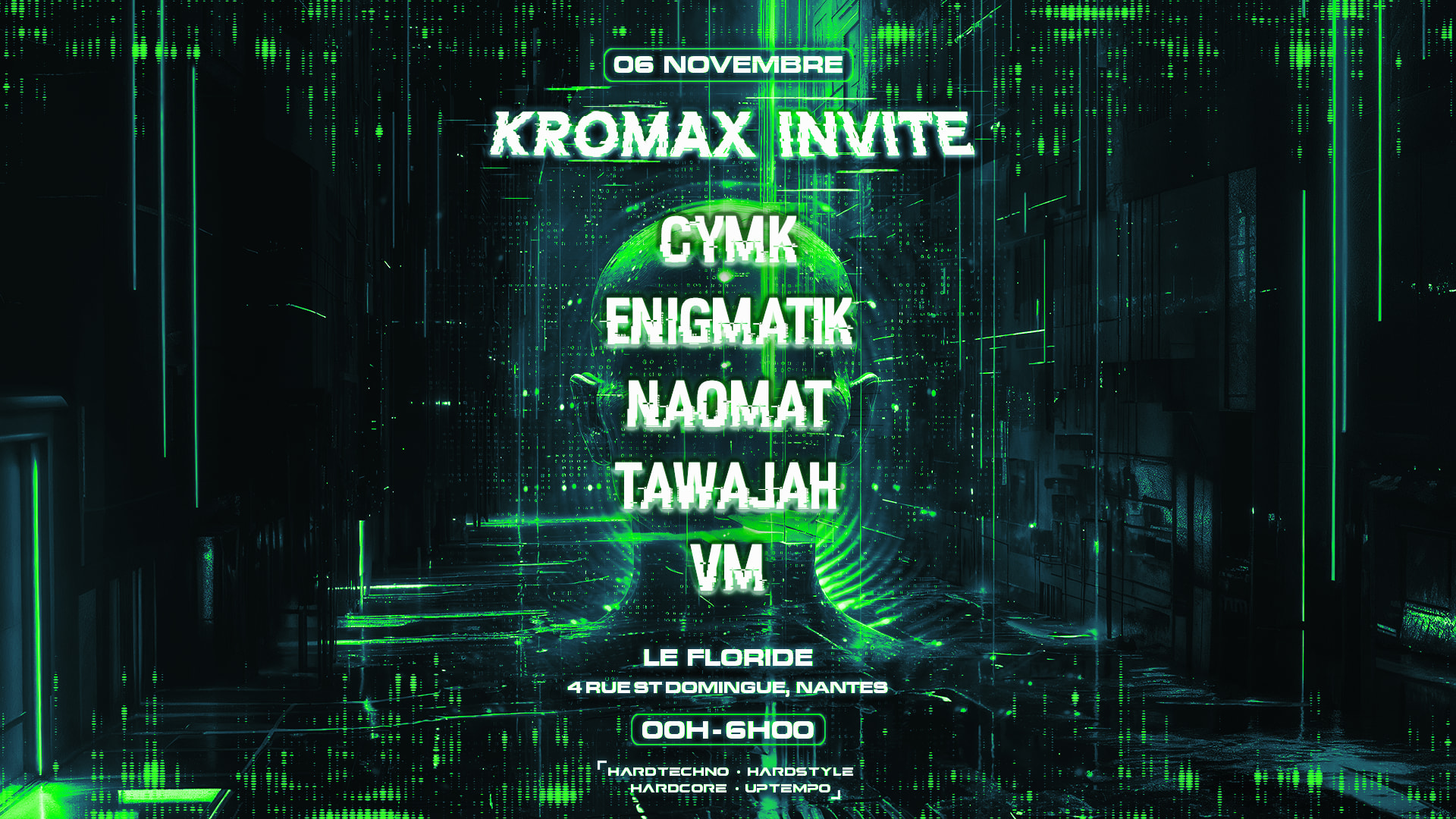 Kromax Invite Cymk, Naomat, Vm, Enigmatik & Tawajah Cover