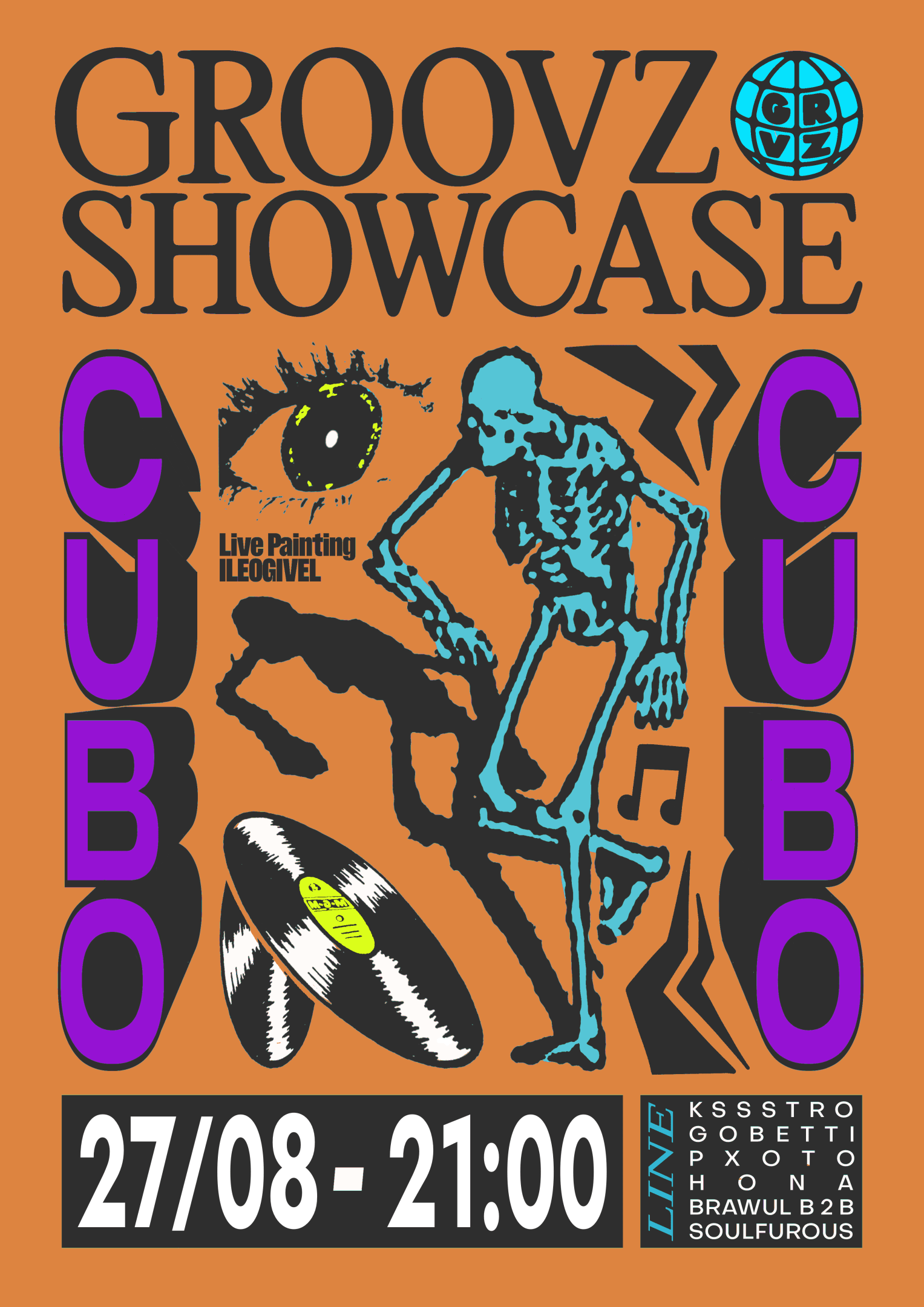 Groovz Showcase @ Cubo Cover