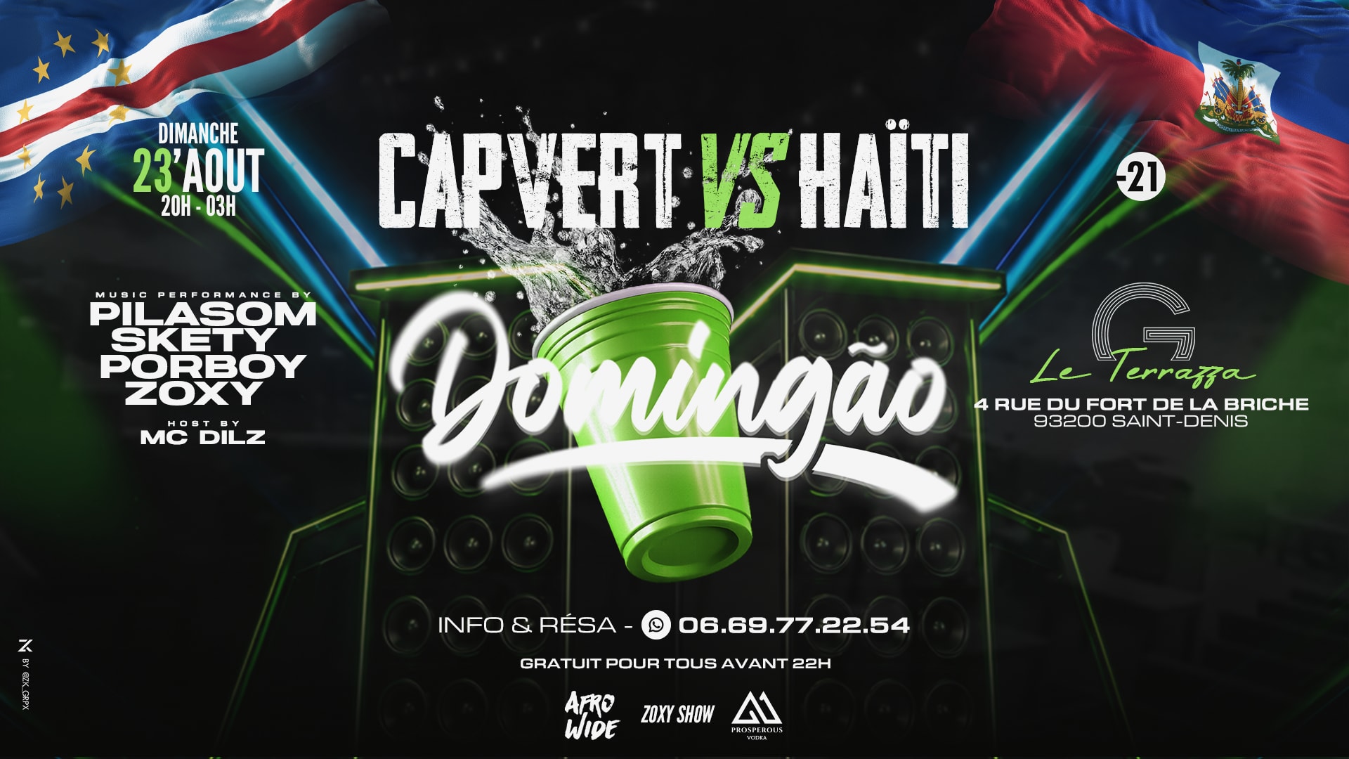Domingao Soirée Afro 6 Cover