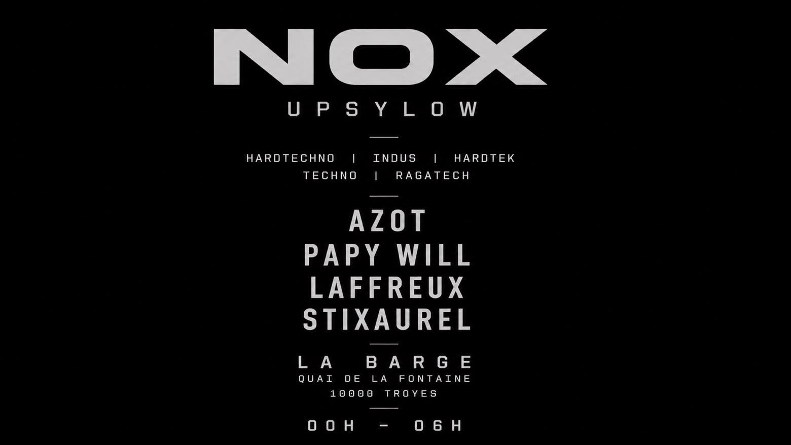 Nox ( Upyslow) Cover