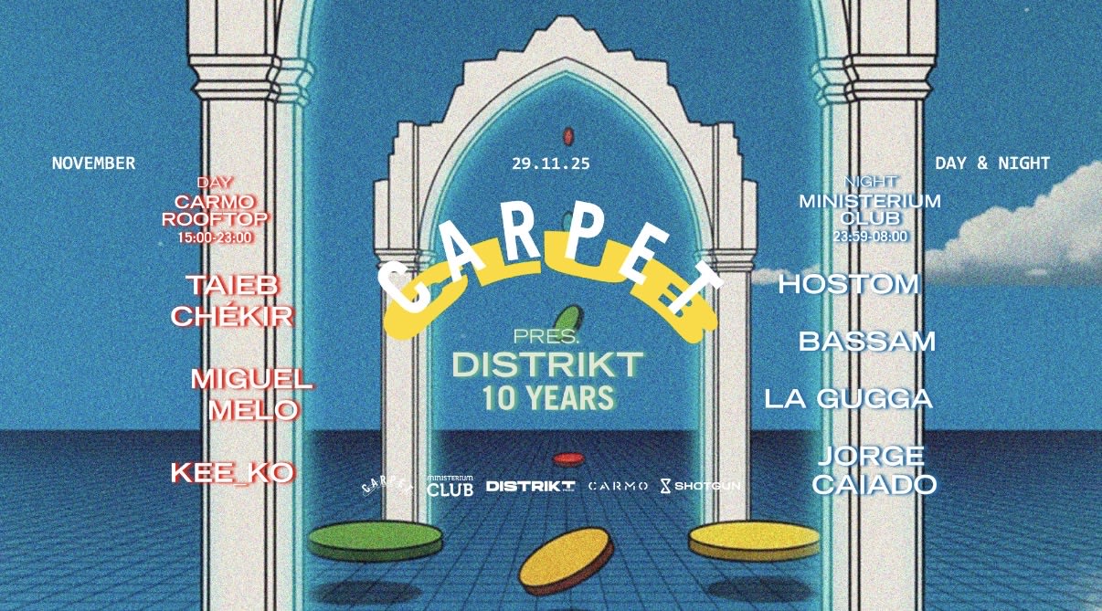 Carpet Club Pres. Distrikt 10 Years (Night) Cover