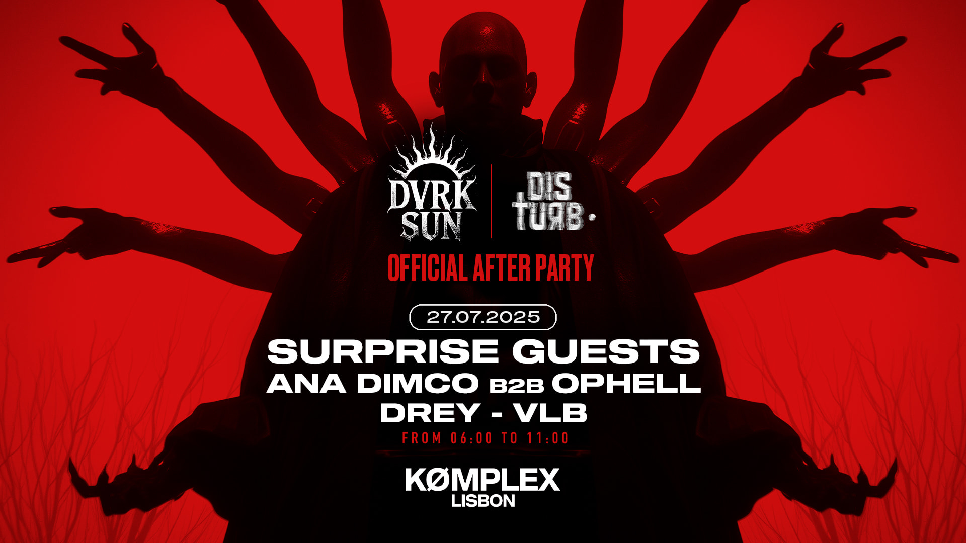 Dvrksun After Party With Disturb @ Komplex Cover