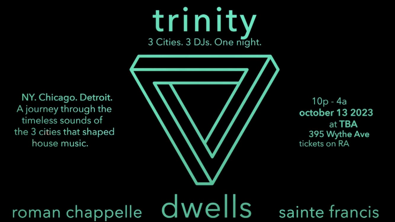 Trinity: Roman Chappelle, Dwells, Sainte Francis Cover