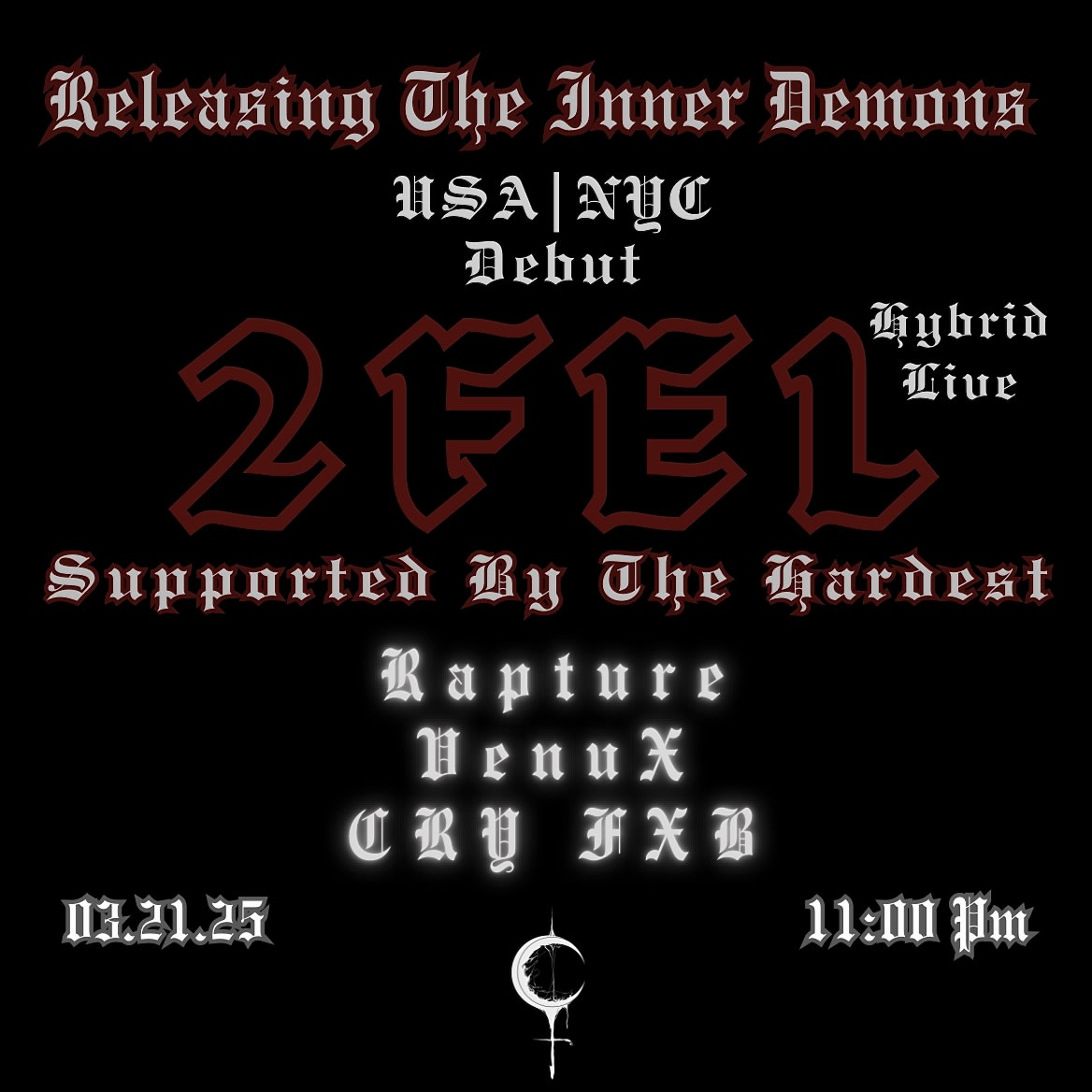 Exodus Presents: 2fel (Usa|Nyc Debut) Cover