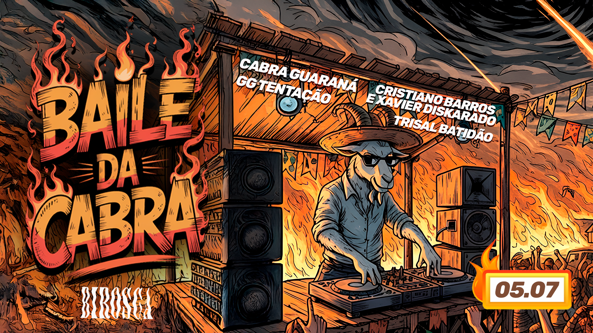 05/07: Baile Da Cabra Cover