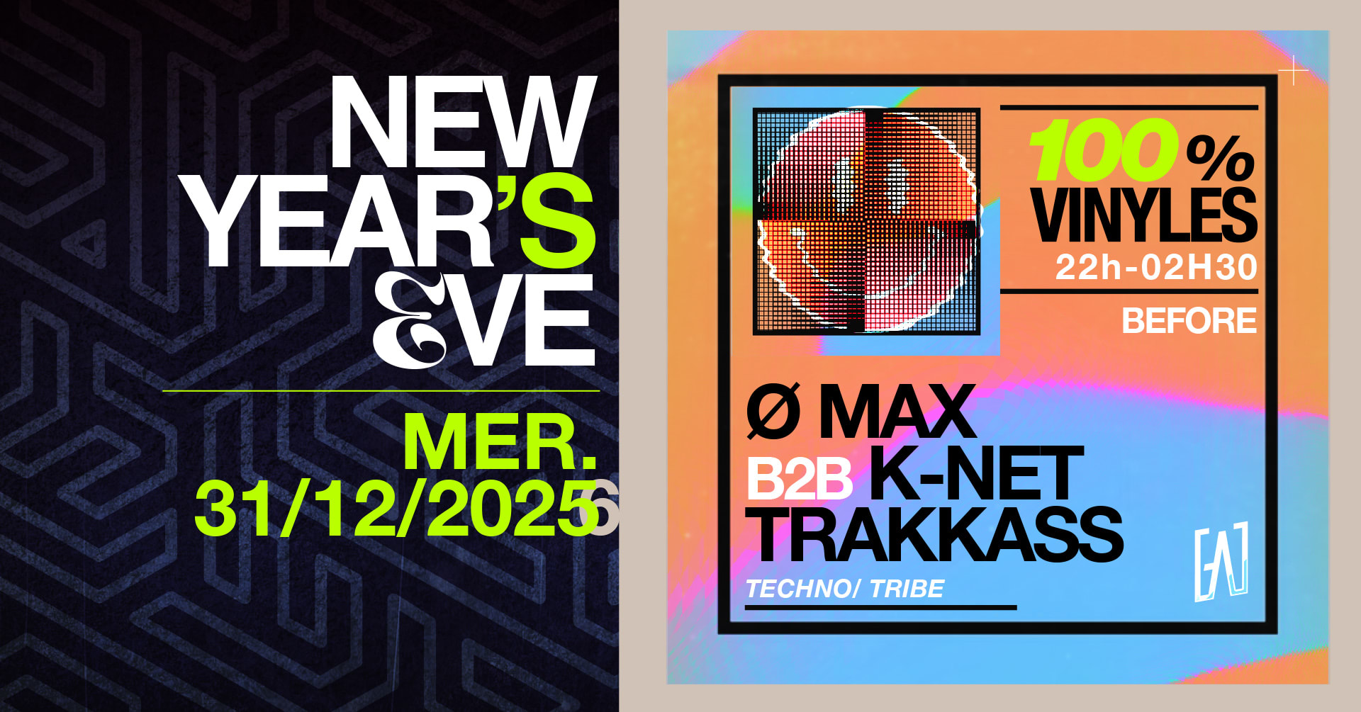 New Year’S Eve 2026  K-Net Trakkass X Ømax Cover