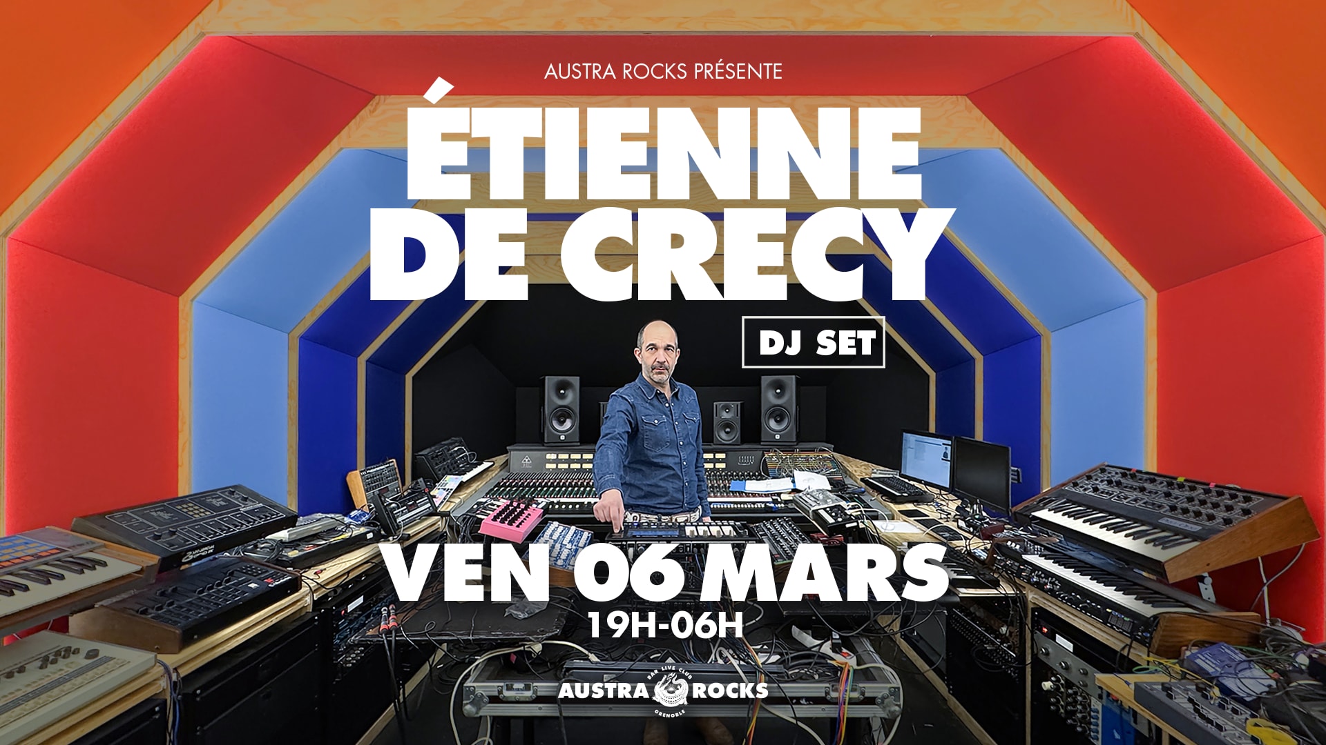 Etienne De Crecy (Dj Set) & Guests At Austra Rocks Cover