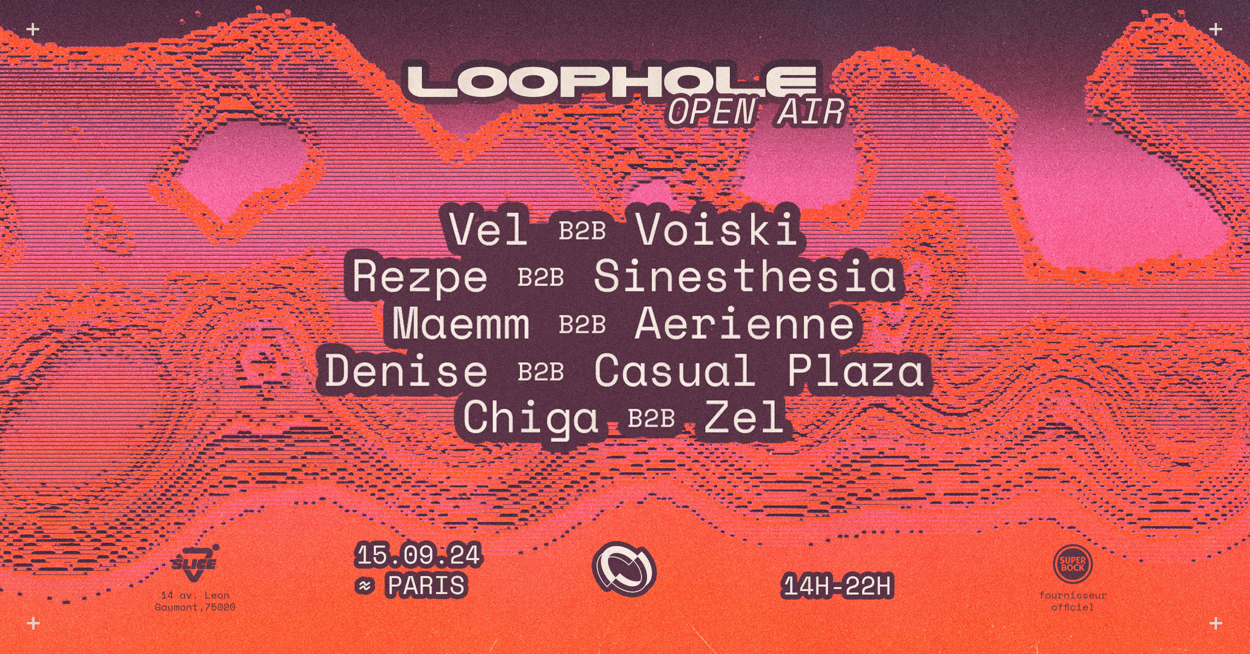 Slice Openair X Loophole: Vel B2b Voiski, Maemm B2b Aérienne Cover